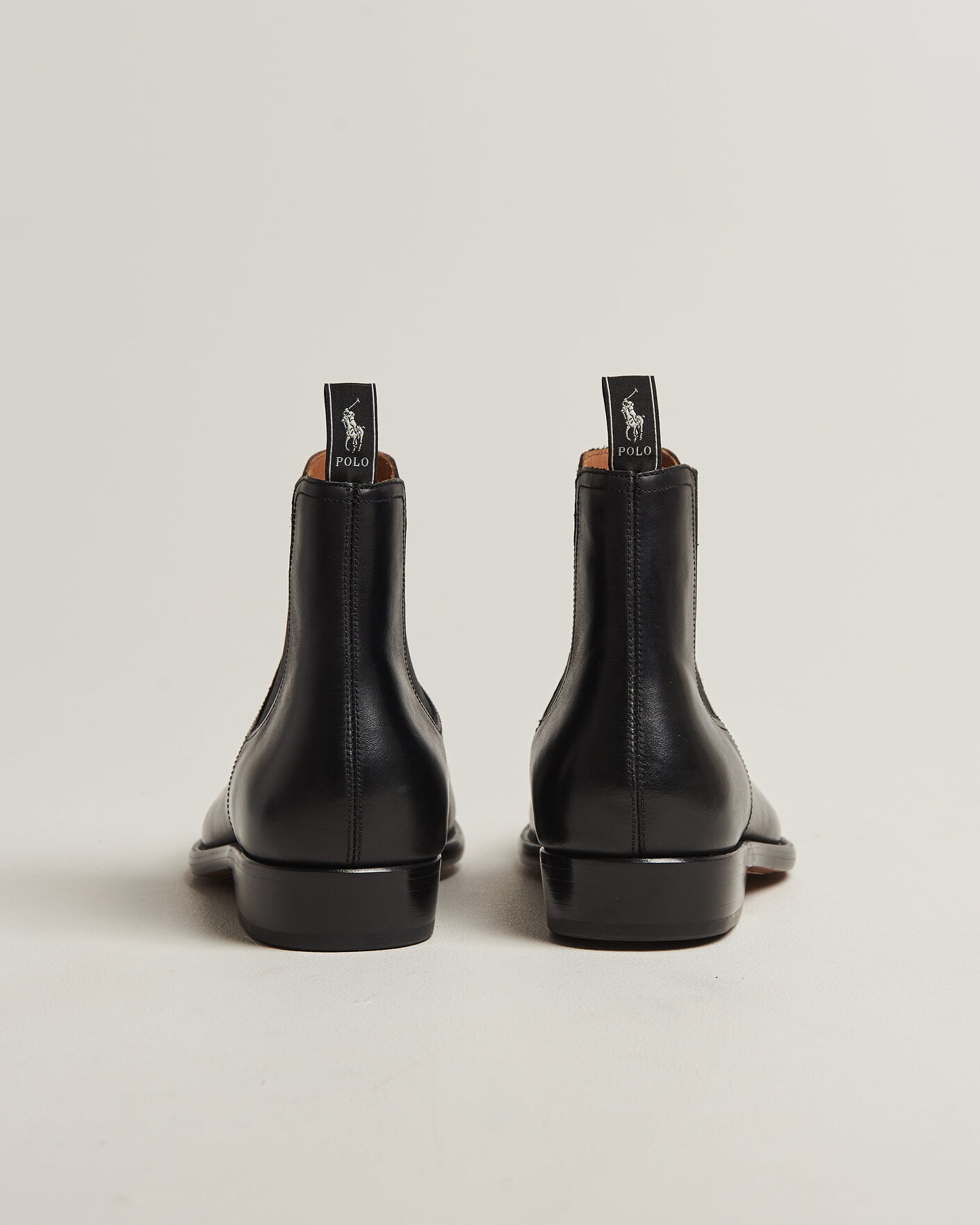 Heren | Laarzen | Polo Ralph Lauren | Owen Leather Chelsea Boots Black