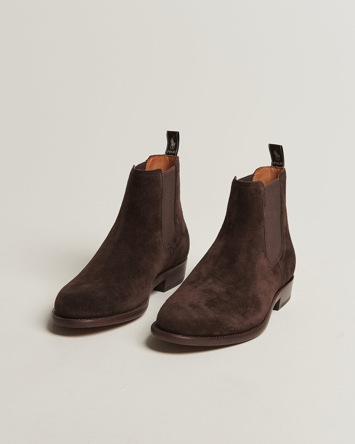 Heren | Laarzen | Polo Ralph Lauren | Owen Suede Chelsea Boots Dark Chocolate