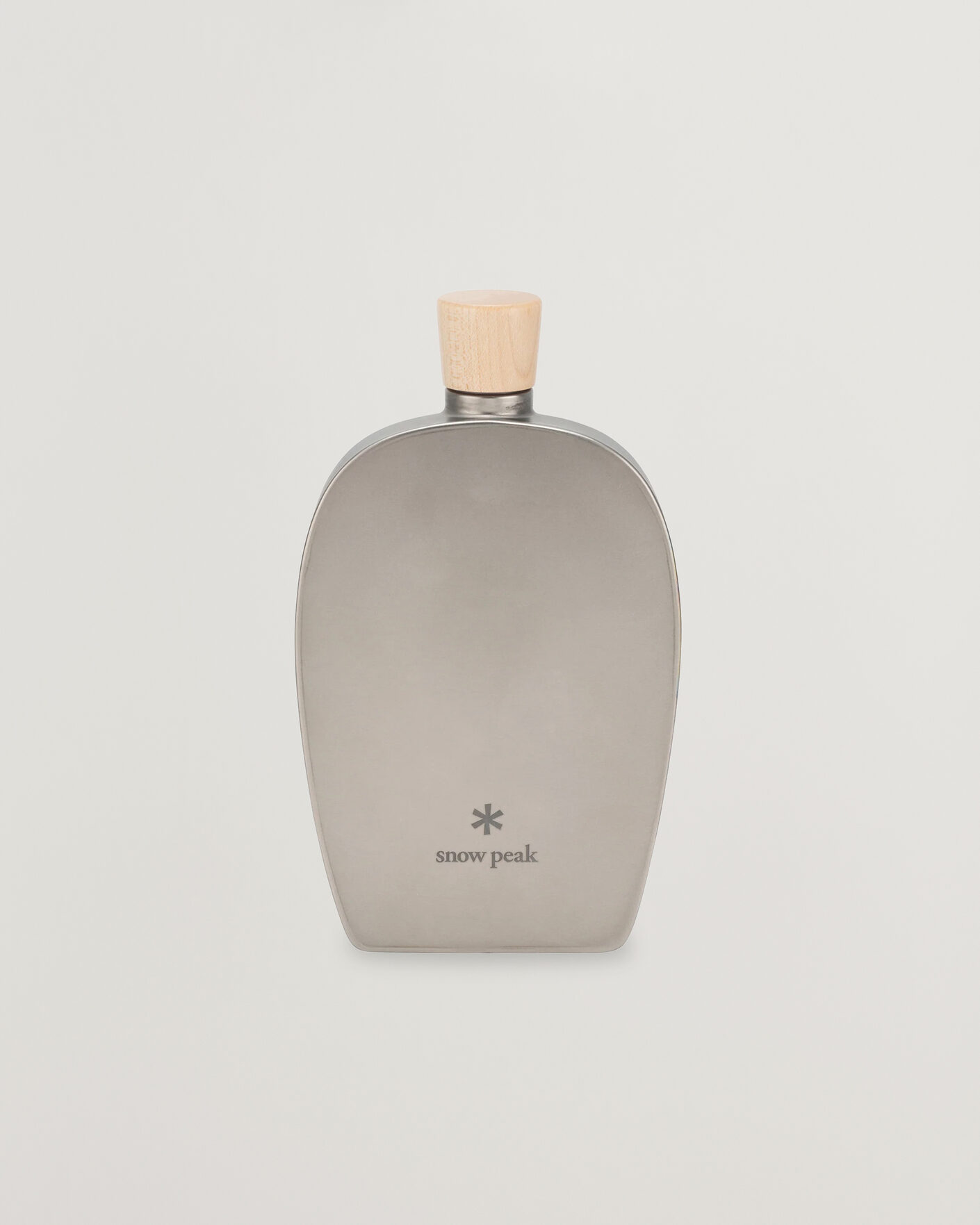 Heren | Outdoor living | Snow Peak | Flask 250 ml Titanium