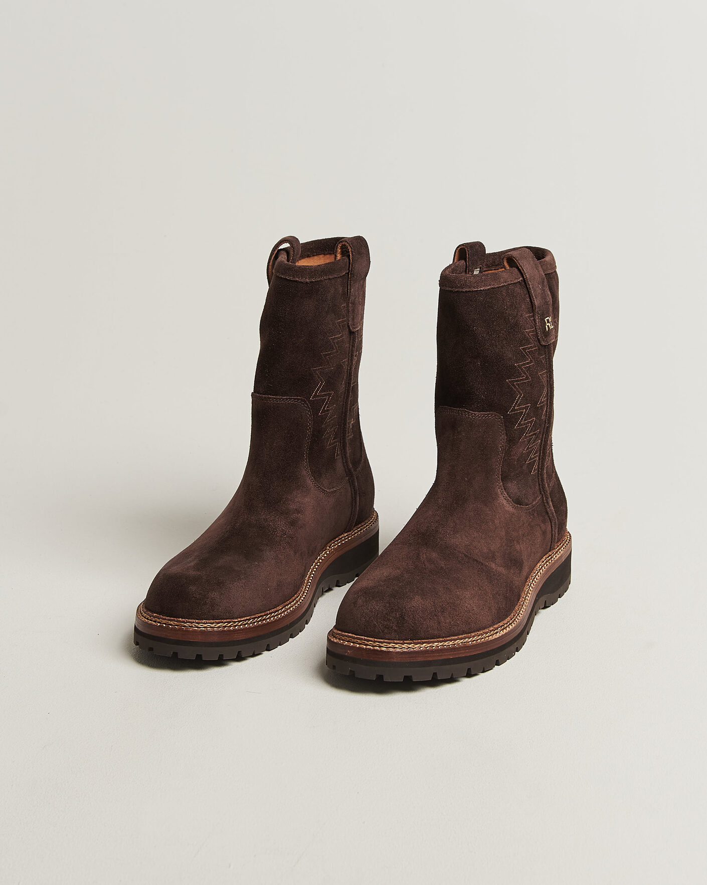 Heren | Laarzen | Polo Ralph Lauren | Alpine Pullover Boot Dark Chocolate