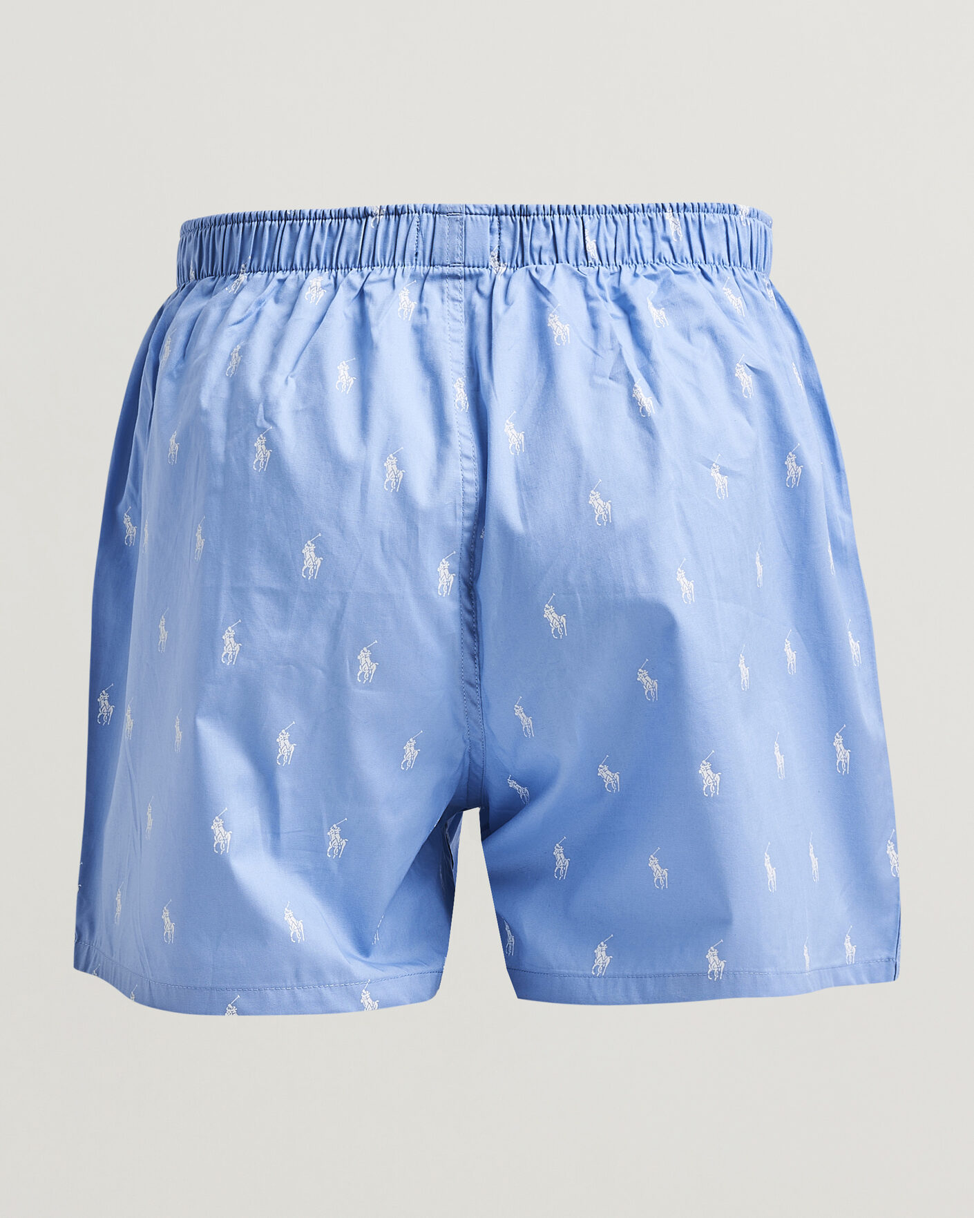 Heren | Ondergoed | Polo Ralph Lauren | 3-Pack Woven Boxer Blue/White