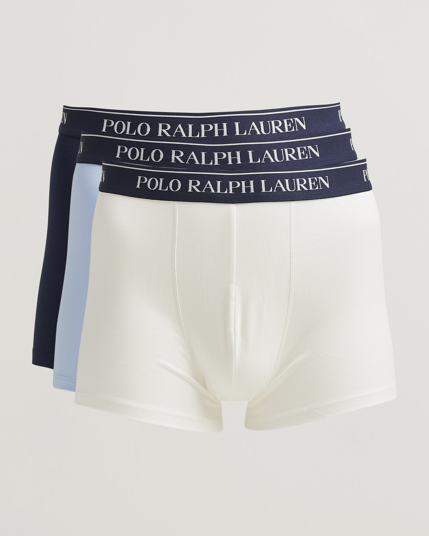 Heren | Ondergoed | Polo Ralph Lauren | 3-Pack Trunks White/Blue/Navy