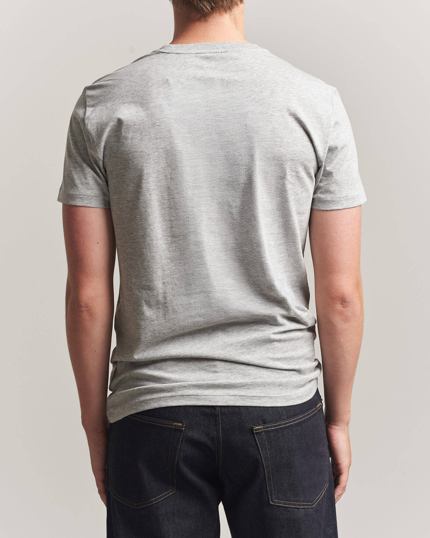 Heren | T-shirts | Polo Ralph Lauren | 3-Pack Crew Neck T-Shirt Grey/Navy/Blue