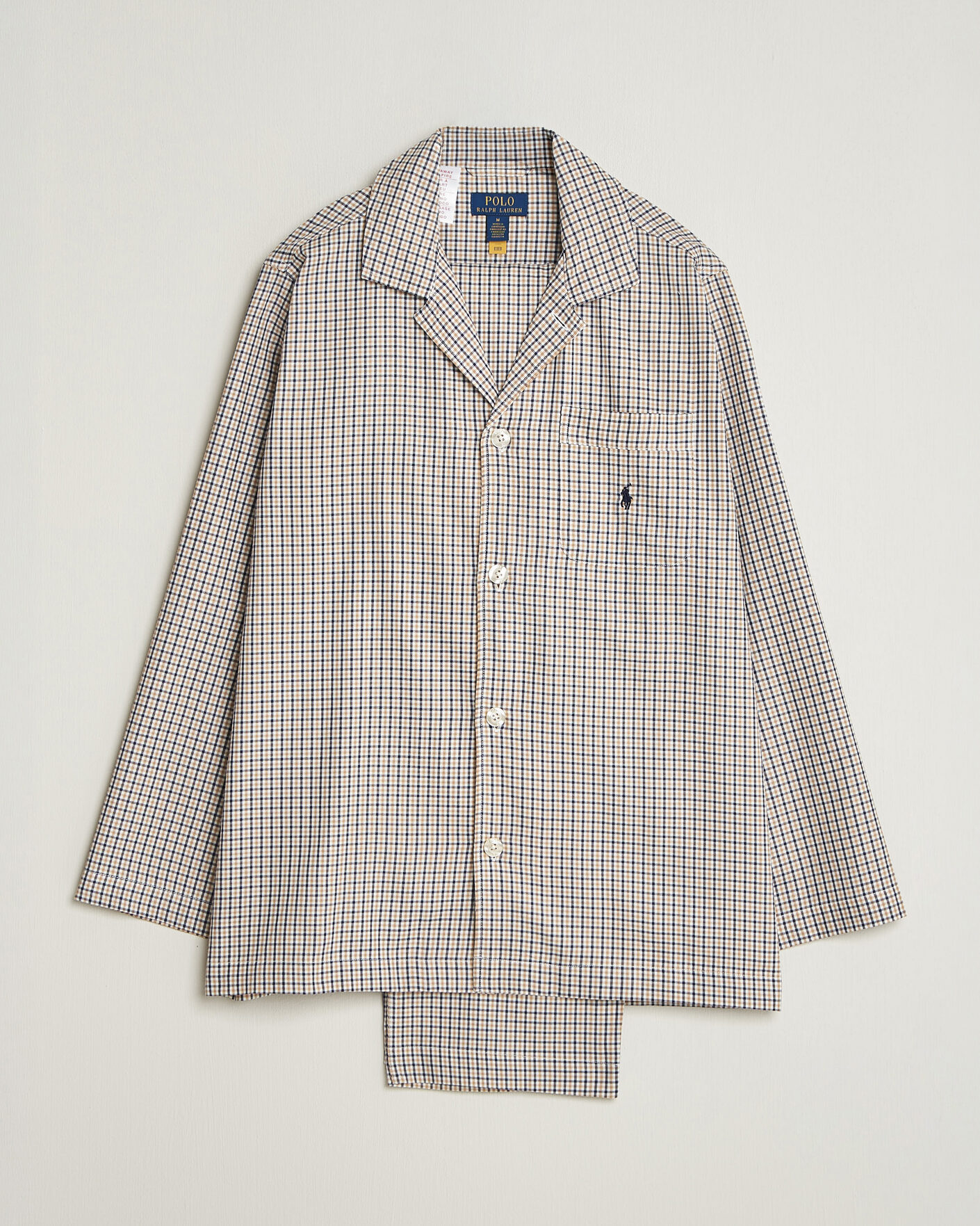 Heren | Pyjama's en gewaden | Polo Ralph Lauren | Pyjamas Set Khaki White Multi