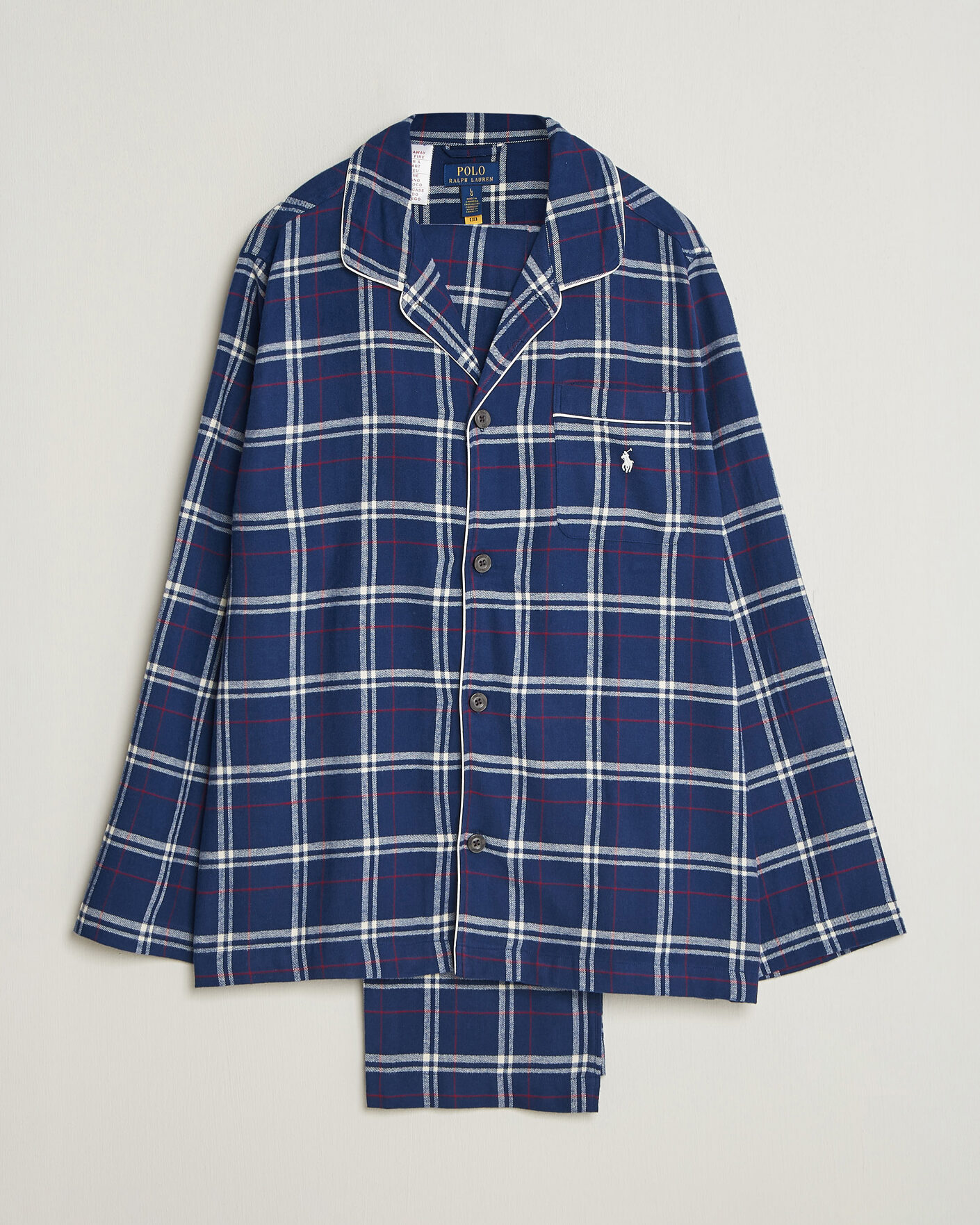 Heren | Pyjama's en gewaden | Polo Ralph Lauren | Pyjamas Set Navy/Red/White
