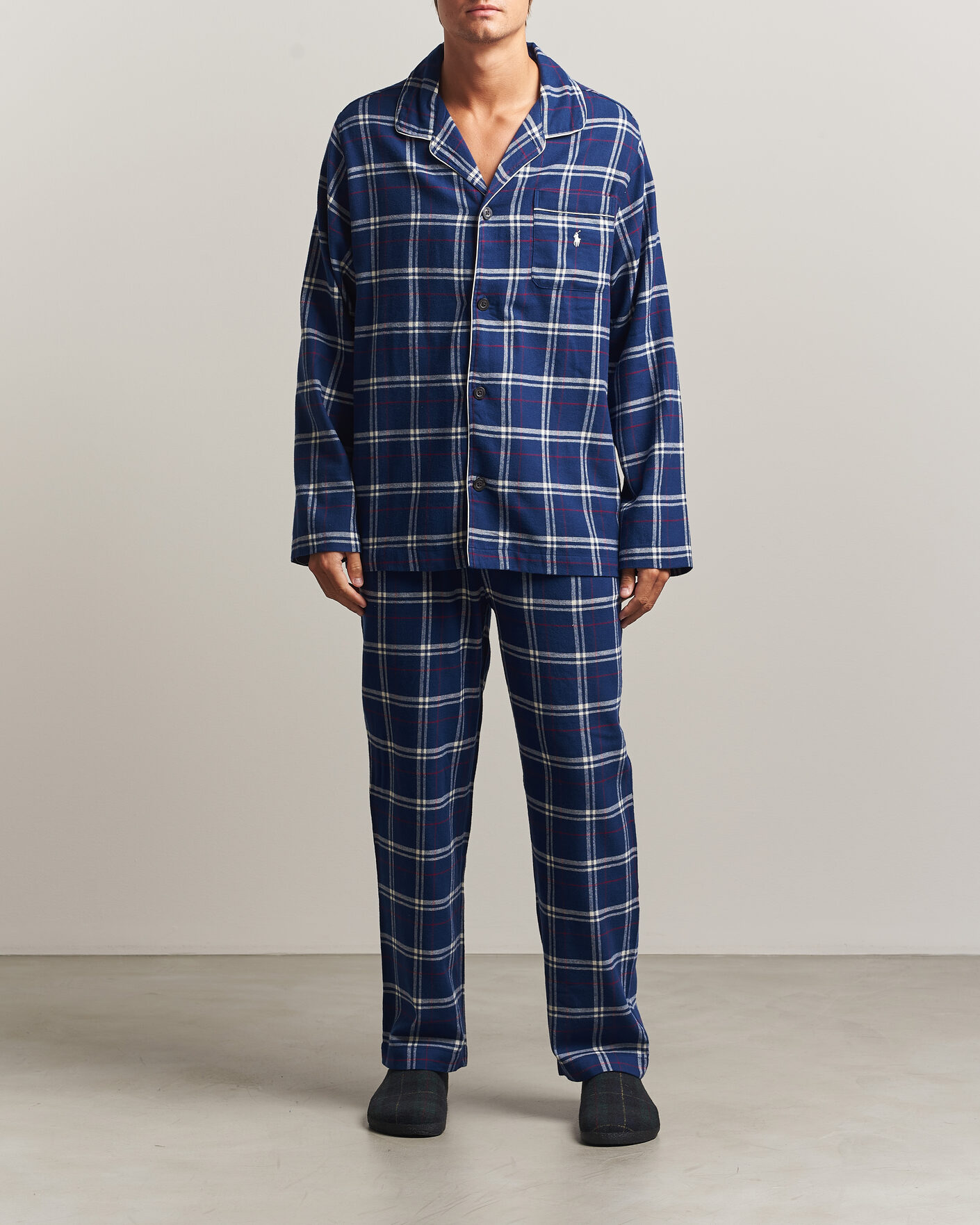 Heren | Pyjama's en gewaden | Polo Ralph Lauren | Pyjamas Set Navy/Red/White