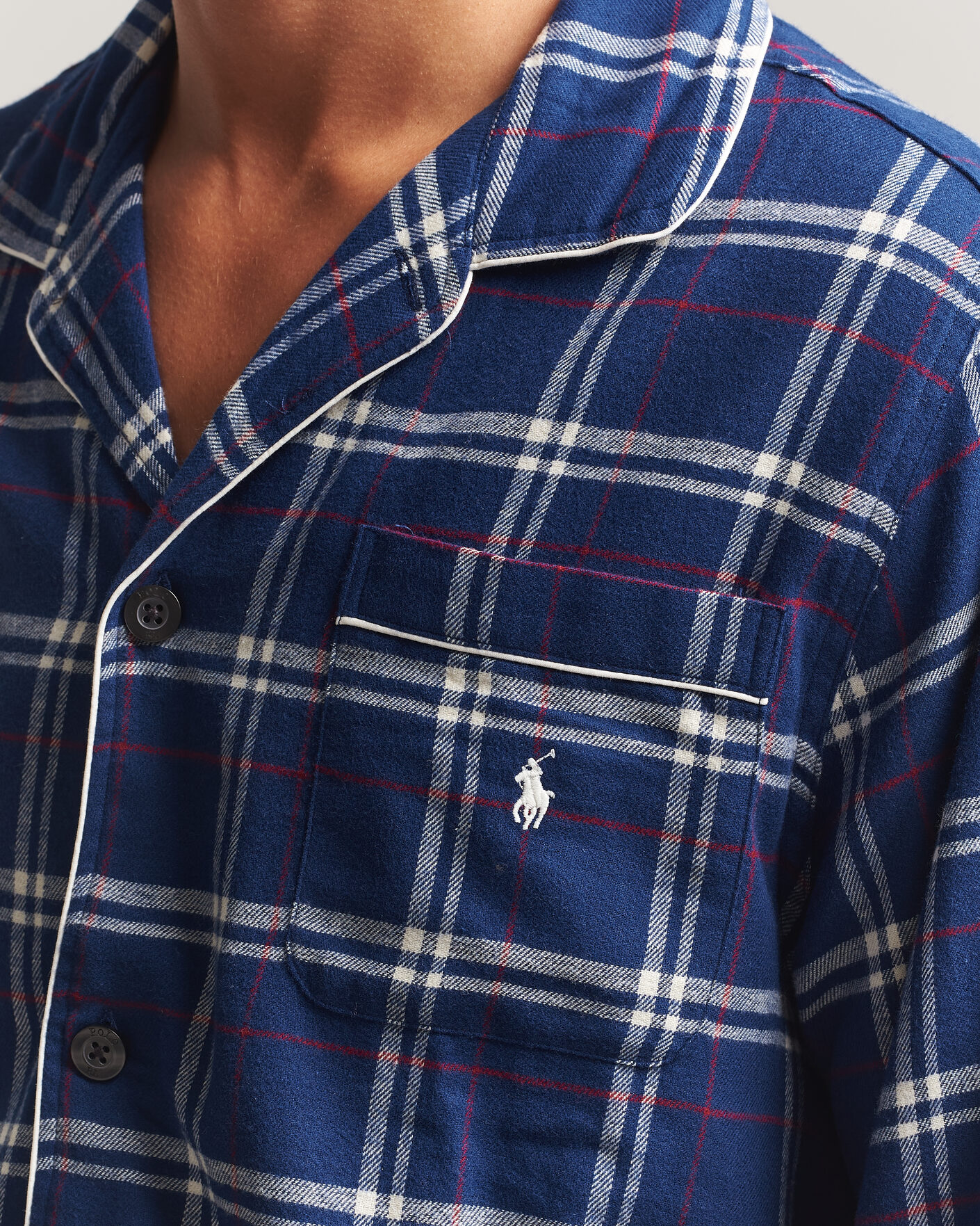Heren | Pyjama's en gewaden | Polo Ralph Lauren | Pyjamas Set Navy/Red/White