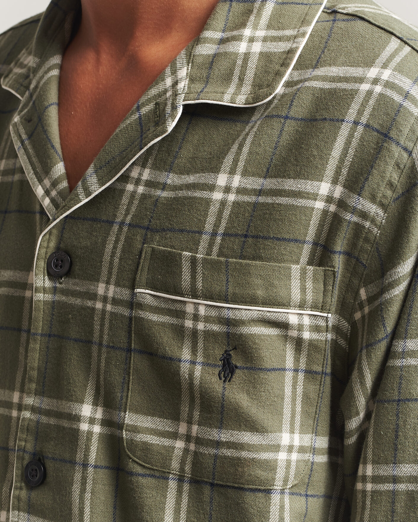 Heren | Pyjama's en gewaden | Polo Ralph Lauren | Pyjamas Set Olive/Navy