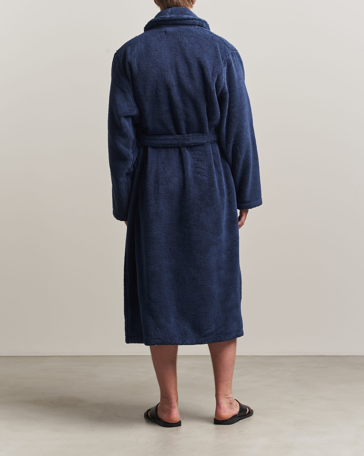 Heren | Pyjama's en gewaden | Polo Ralph Lauren | Cotton Terry Robe Newport Navy