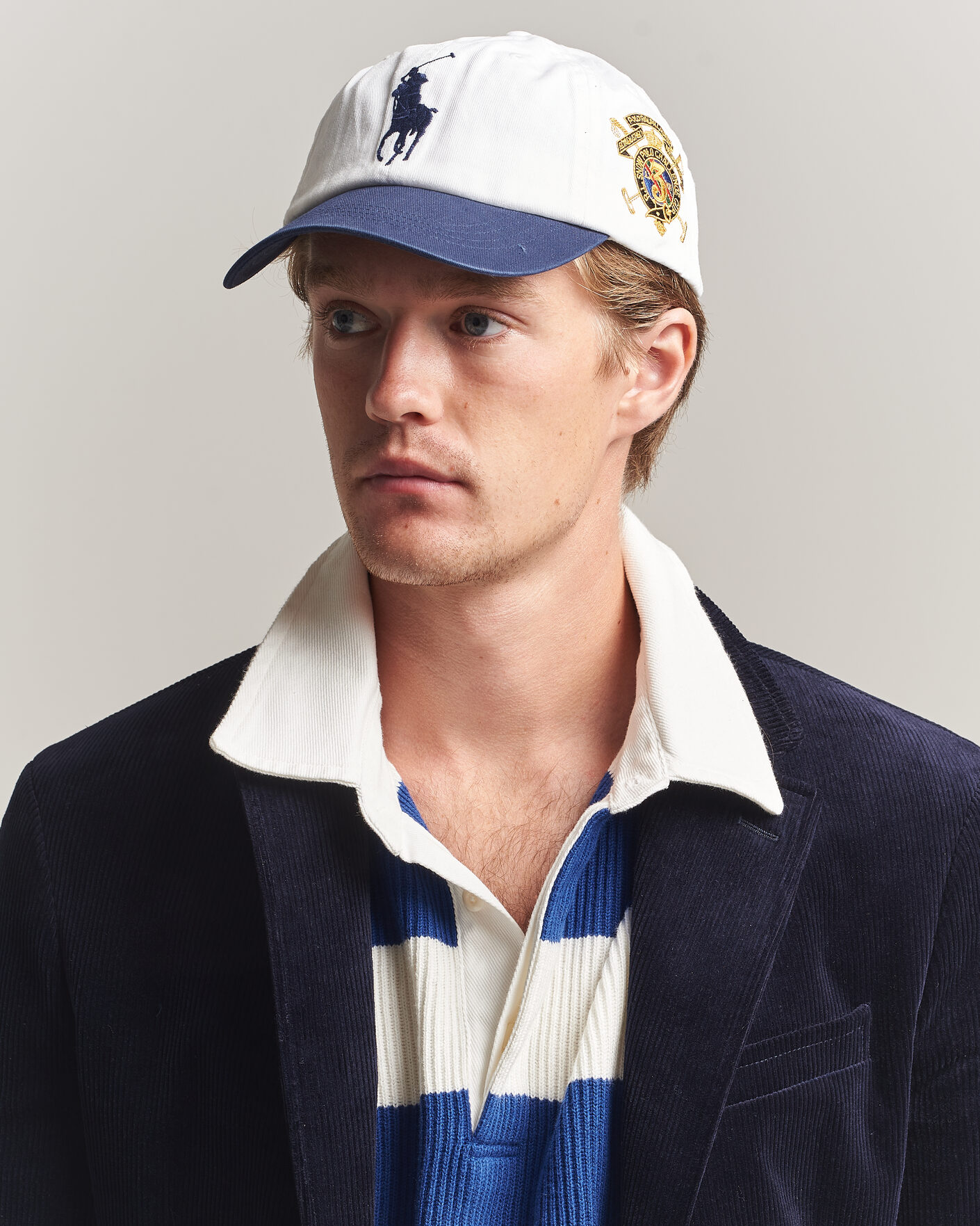 Heren | Hoeden en petten | Polo Ralph Lauren | Big Pony Twill Cap Ceramic White