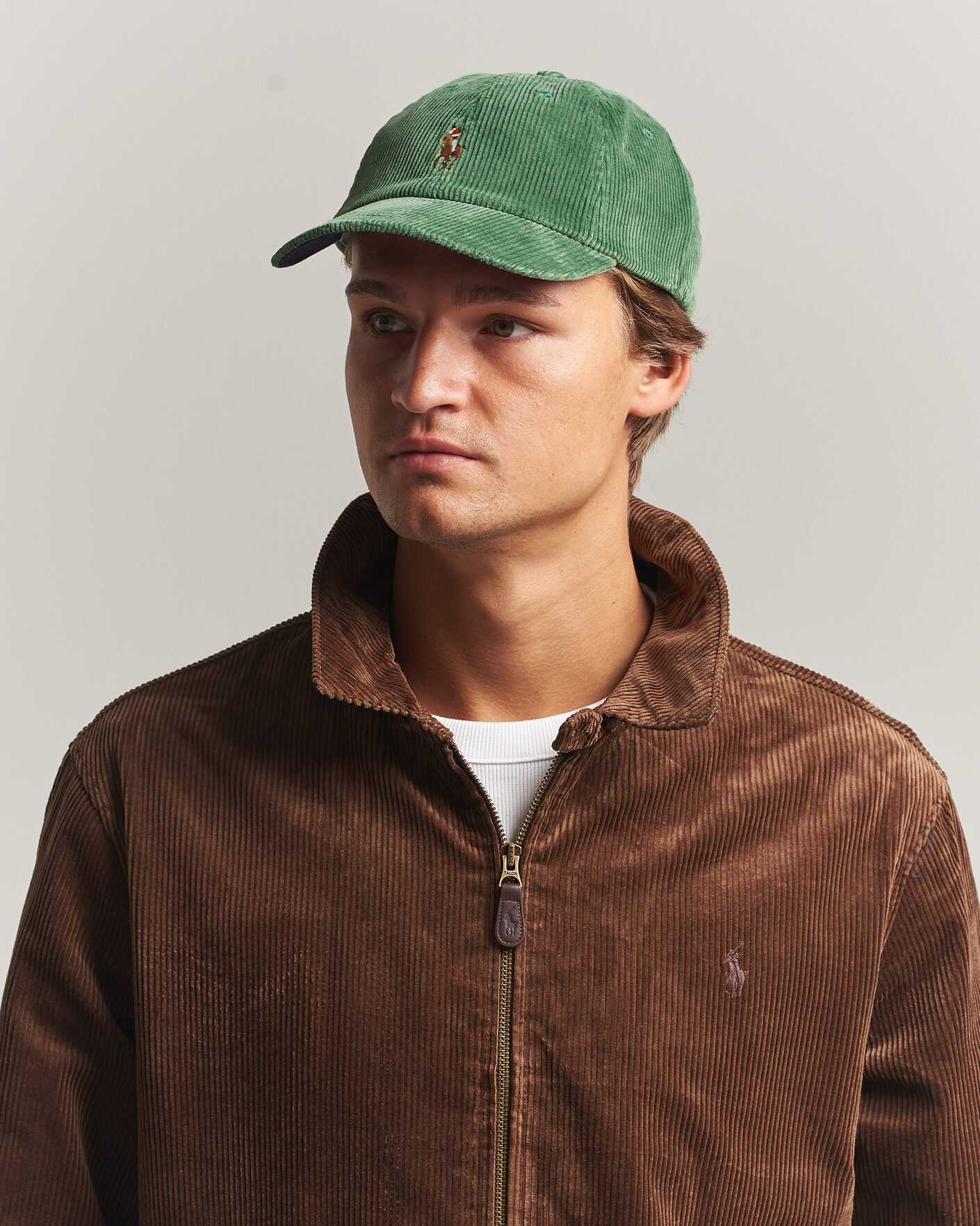 Heren | Hoeden en petten | Polo Ralph Lauren | Corduroy Cap Meadow Green