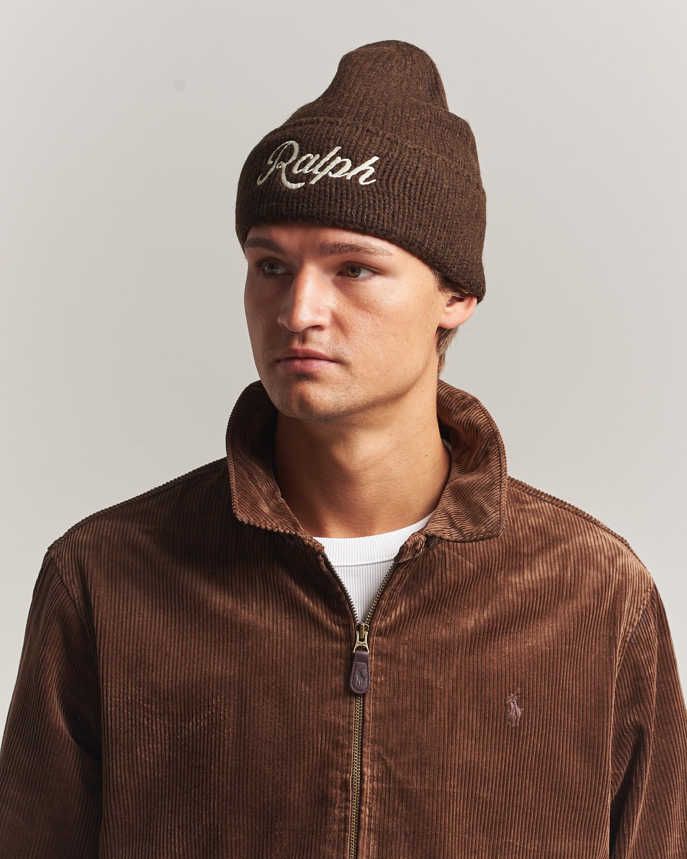 Heren | Mutsen | Polo Ralph Lauren | Wool Blend Beanie Cooper Brown