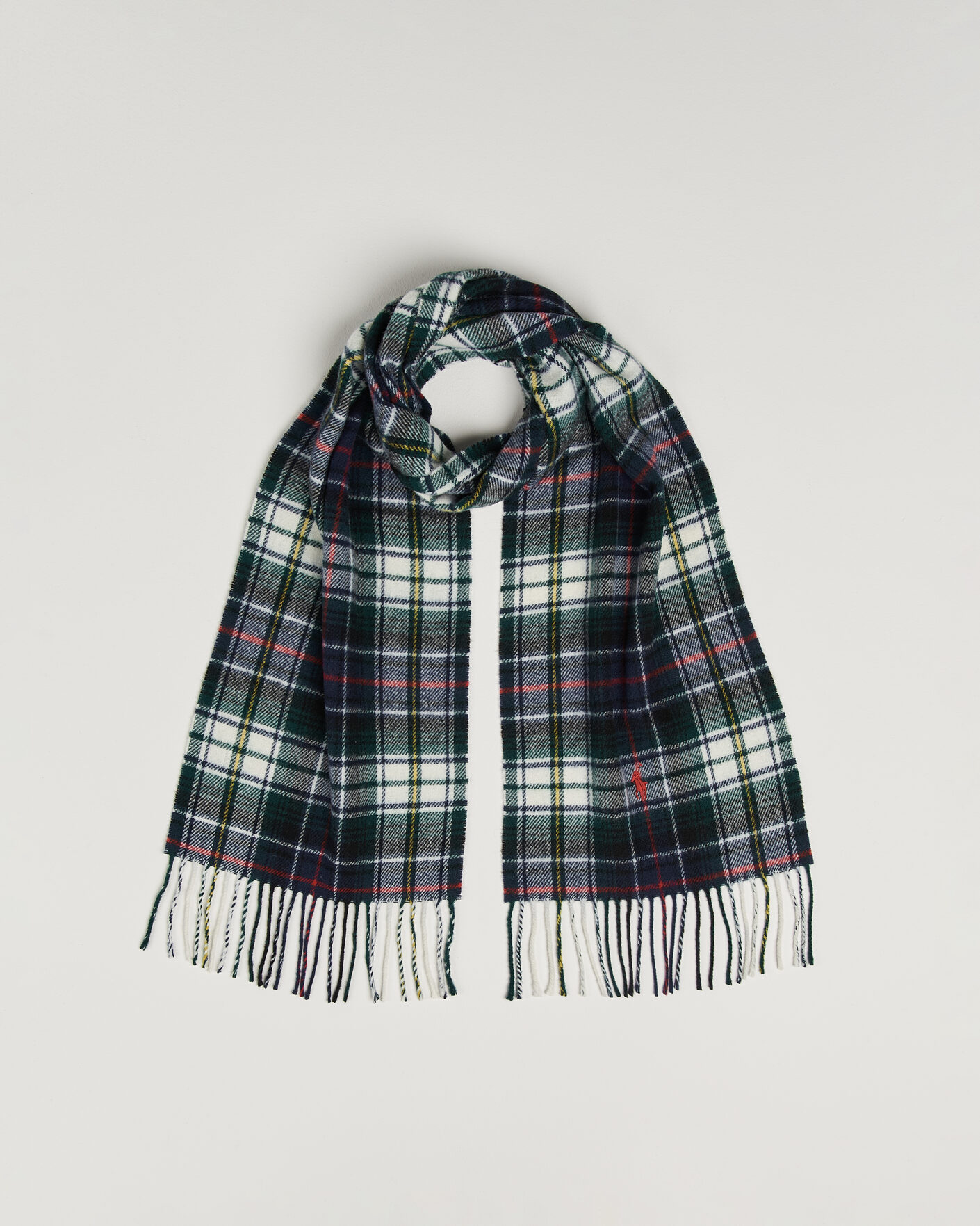 Heren | Sjaals | Polo Ralph Lauren | Classic Wool Scarf Cream Multi
