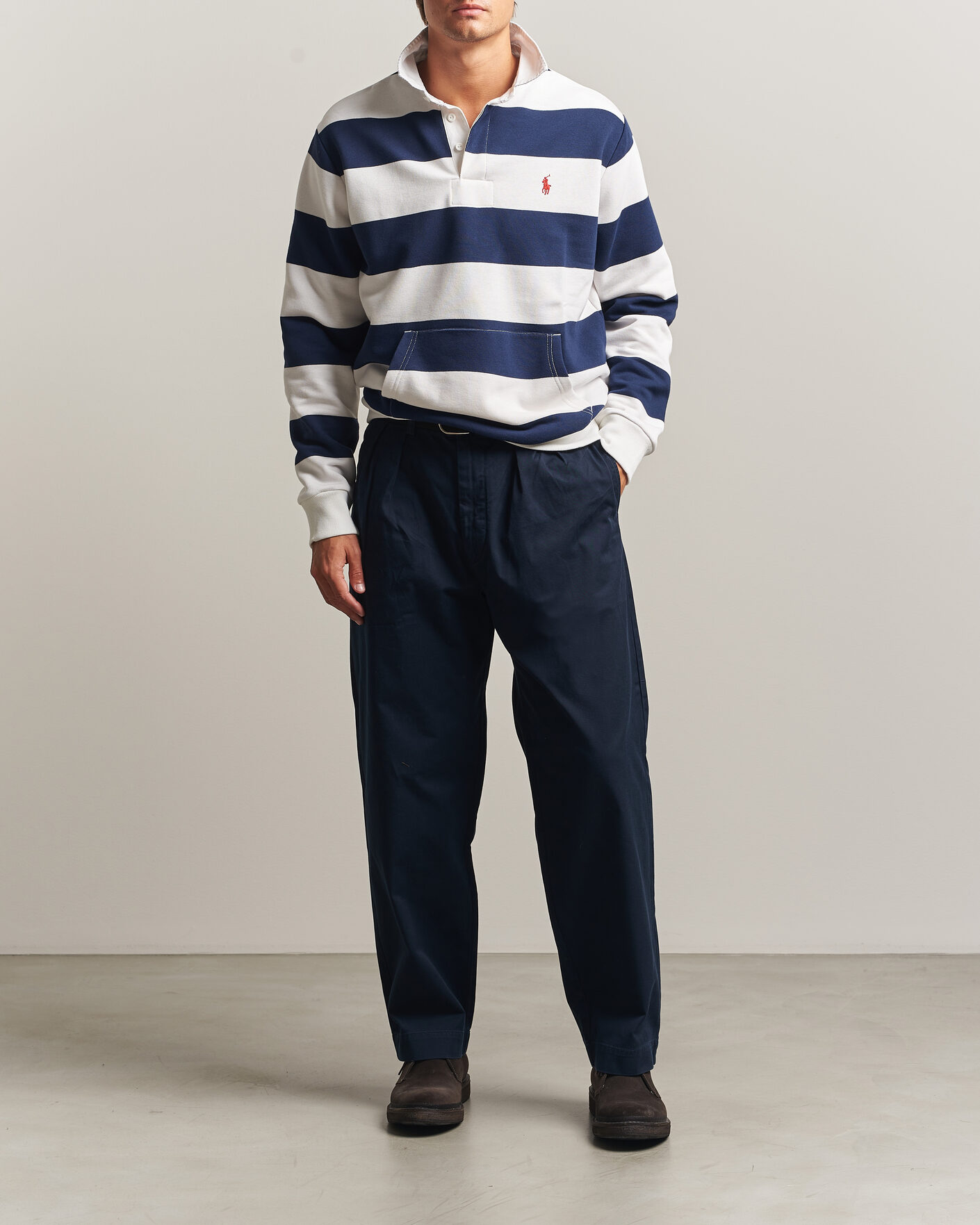 Heren | Broeken | Polo Ralph Lauren | Bedford Twill Straight Fit Pants Aviator Navy