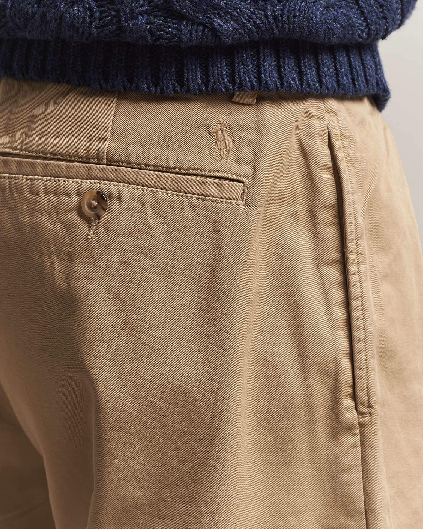 Heren | Broeken | Polo Ralph Lauren | Bedford Twill Straight Fit Pants Khaki Hill