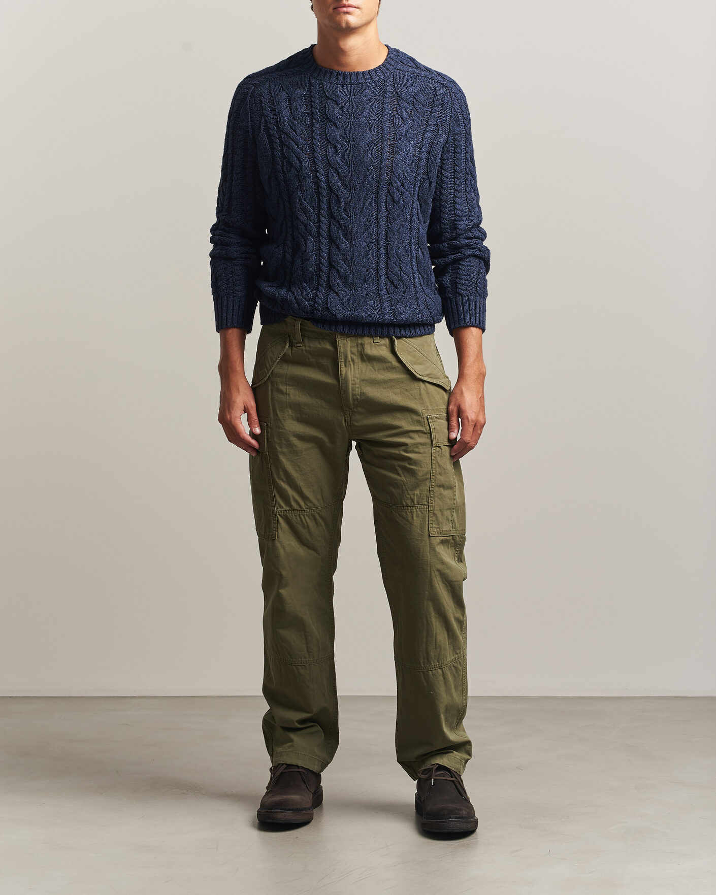Heren | Broeken | Polo Ralph Lauren | Rustic Canvas Cargo Pants Outdoors Olive