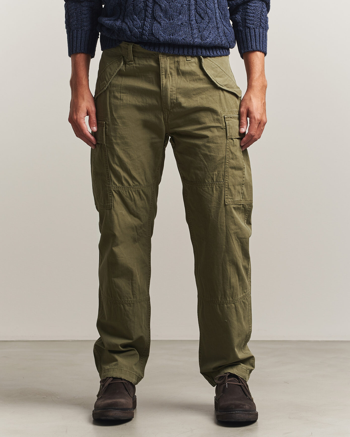 Heren | Broeken | Polo Ralph Lauren | Rustic Canvas Cargo Pants Outdoors Olive