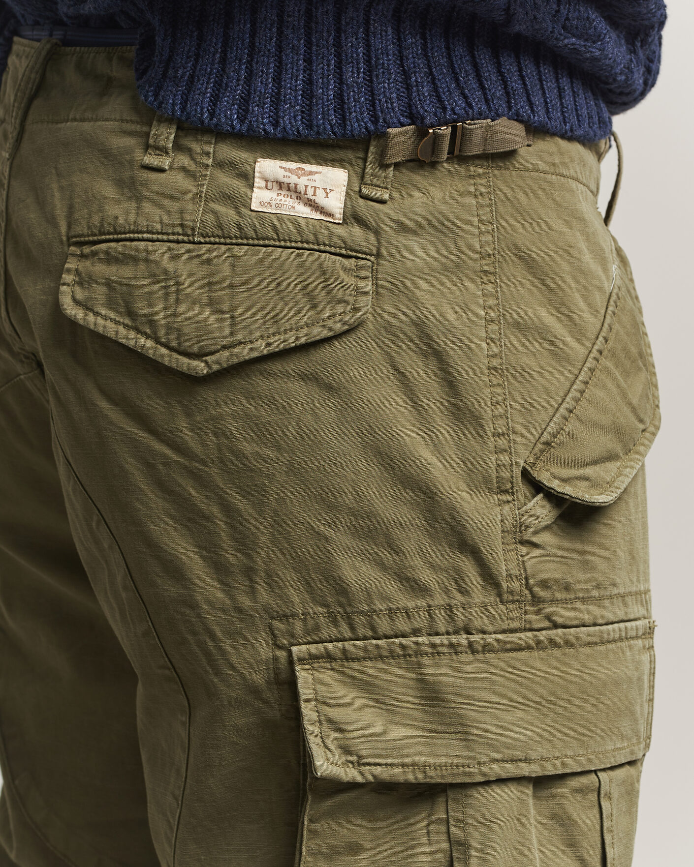 Heren | Broeken | Polo Ralph Lauren | Rustic Canvas Cargo Pants Outdoors Olive