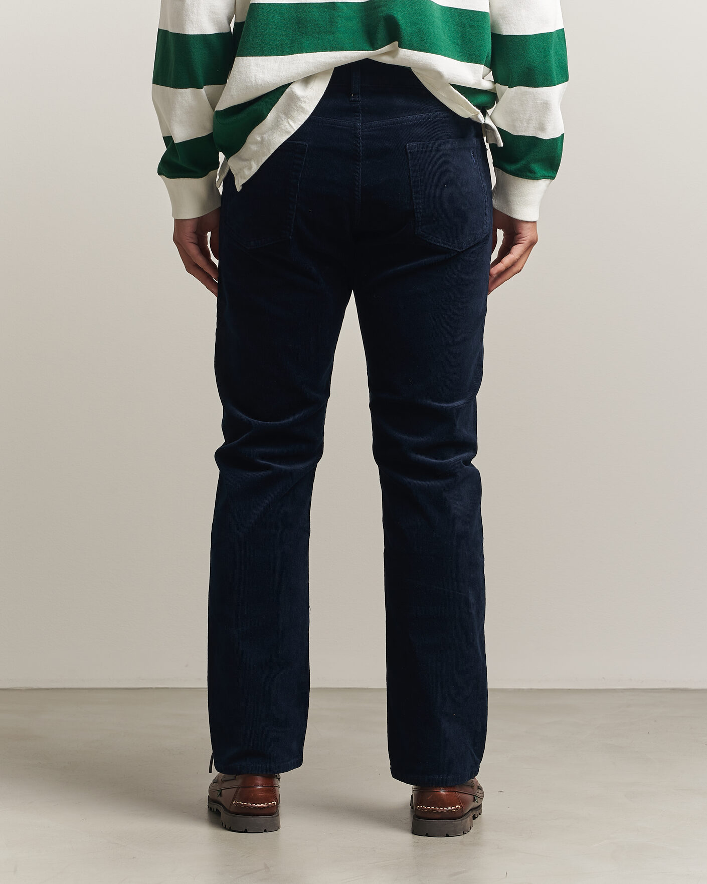 Heren | Broeken | Polo Ralph Lauren | Stretch Corduroy Straight Fit Pants Aviator Navy