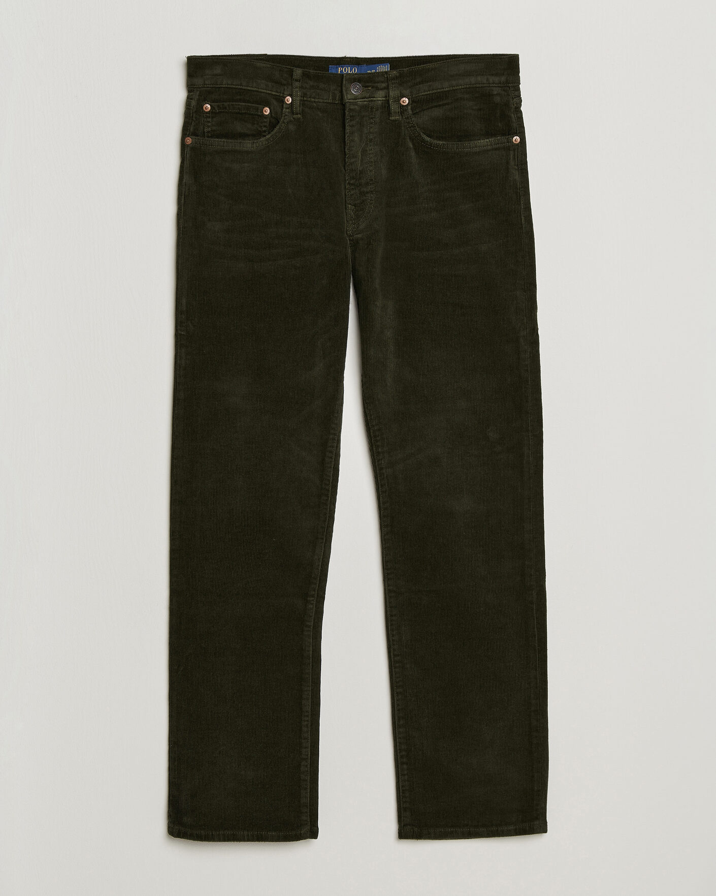 Heren | Broeken | Polo Ralph Lauren | Stretch Corduroy Straight Fit Pants Estate Olive