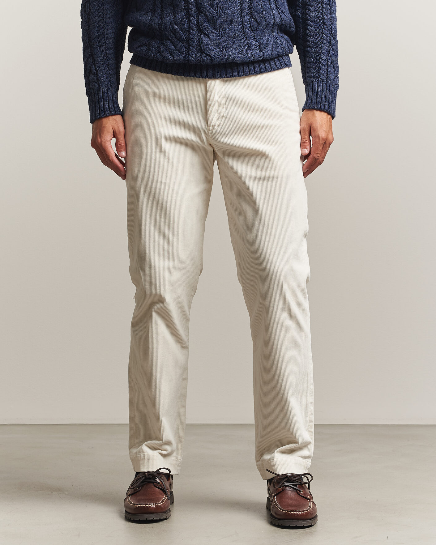 Heren | Broeken | Polo Ralph Lauren | Bedford Corduroy 5-Pocket Pants Warm White