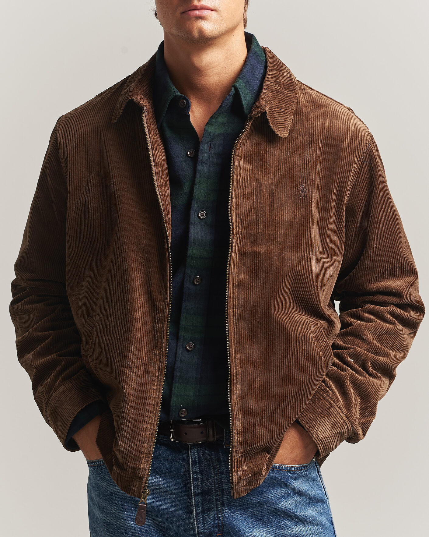 Heren | Jassen | Polo Ralph Lauren | Lined Corduroy Windbreaker Pale Russet