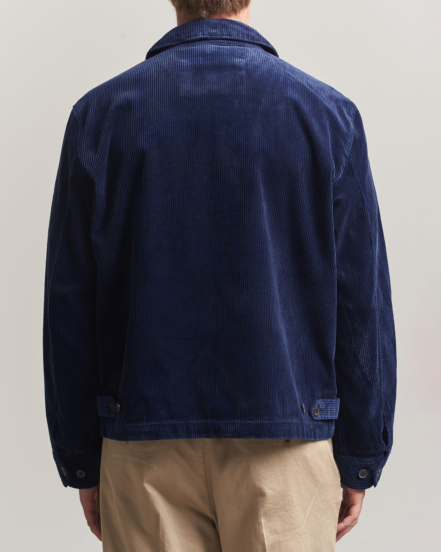 Heren | Jassen | Polo Ralph Lauren | Lined Corduroy Windbreaker Newport Navy