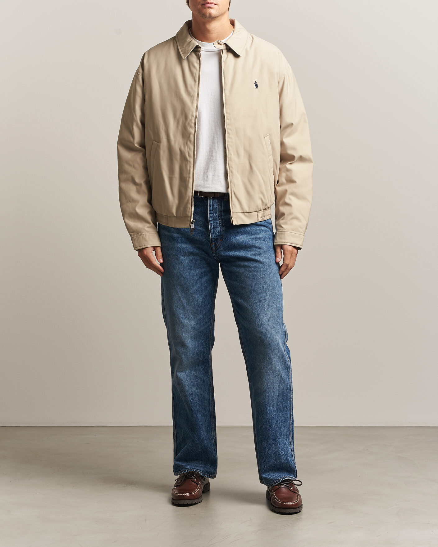 Heren | Jassen | Polo Ralph Lauren | Woven Twill Windbreaker Khaki Uniform