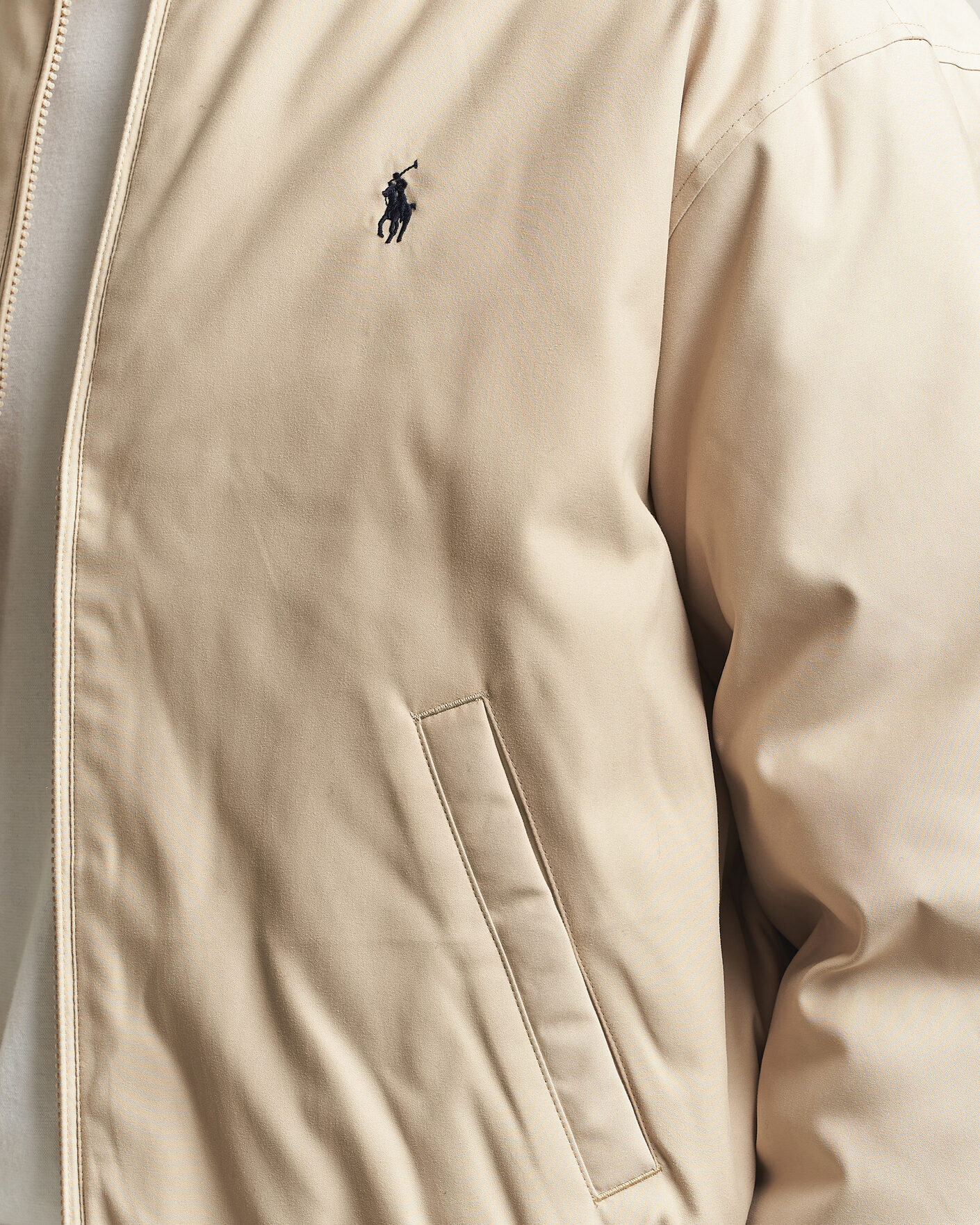 Heren | Jassen | Polo Ralph Lauren | Woven Twill Windbreaker Khaki Uniform