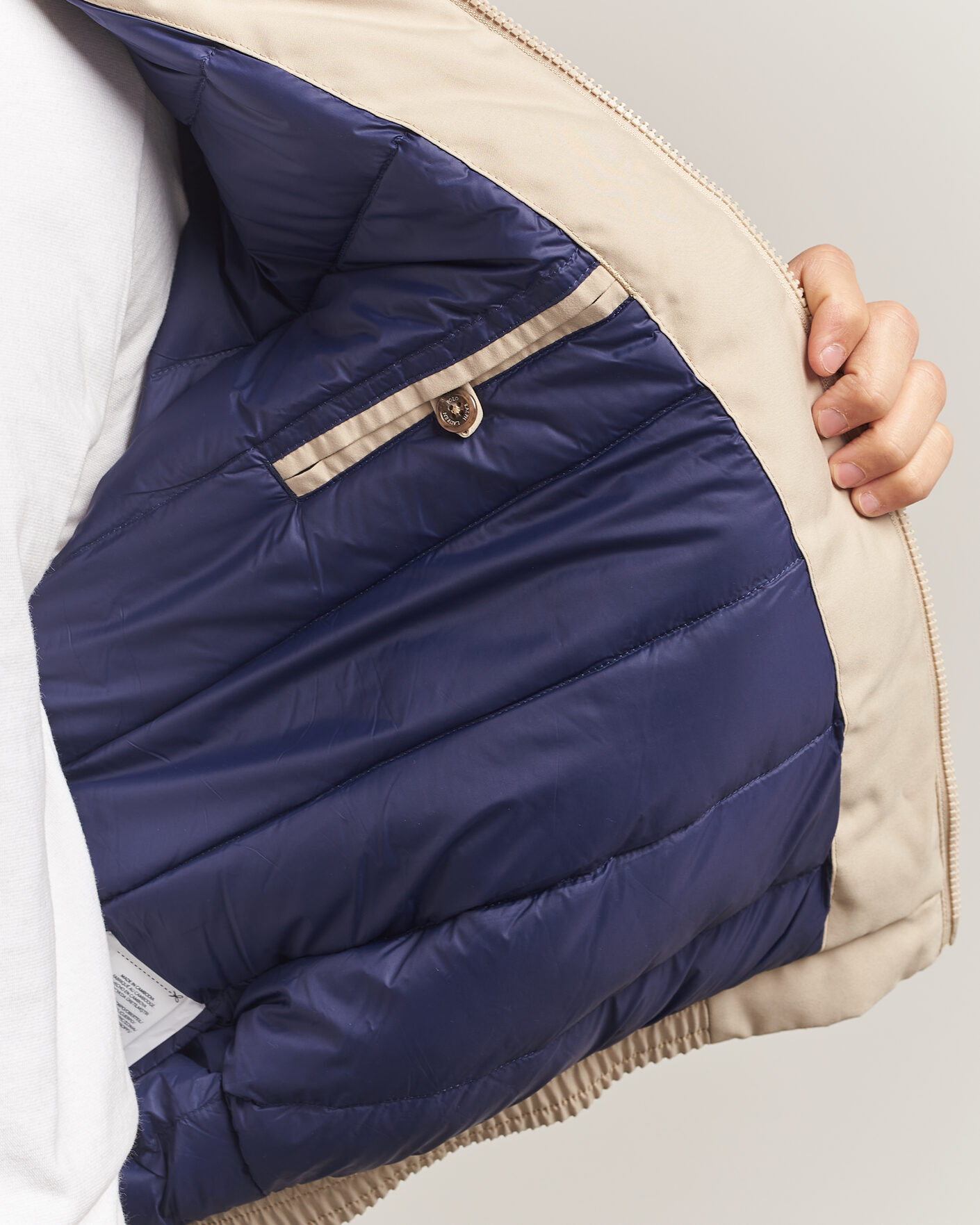 Heren | Jassen | Polo Ralph Lauren | Woven Twill Windbreaker Khaki Uniform