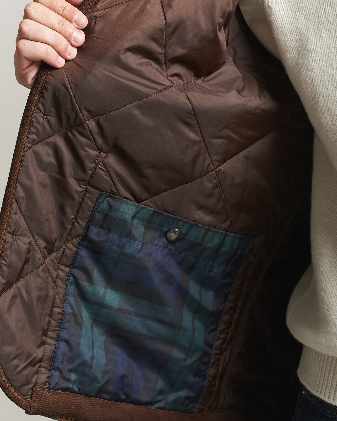 Heren | Gilets | Polo Ralph Lauren | Quilted Corduroy Vest Cooper Brown