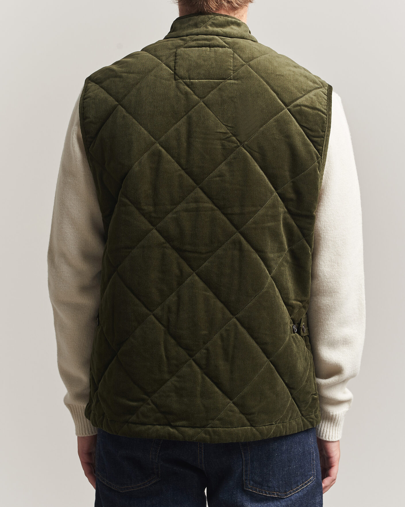 Heren | Gilets | Polo Ralph Lauren | Quilted Corduroy Vest Company Olive