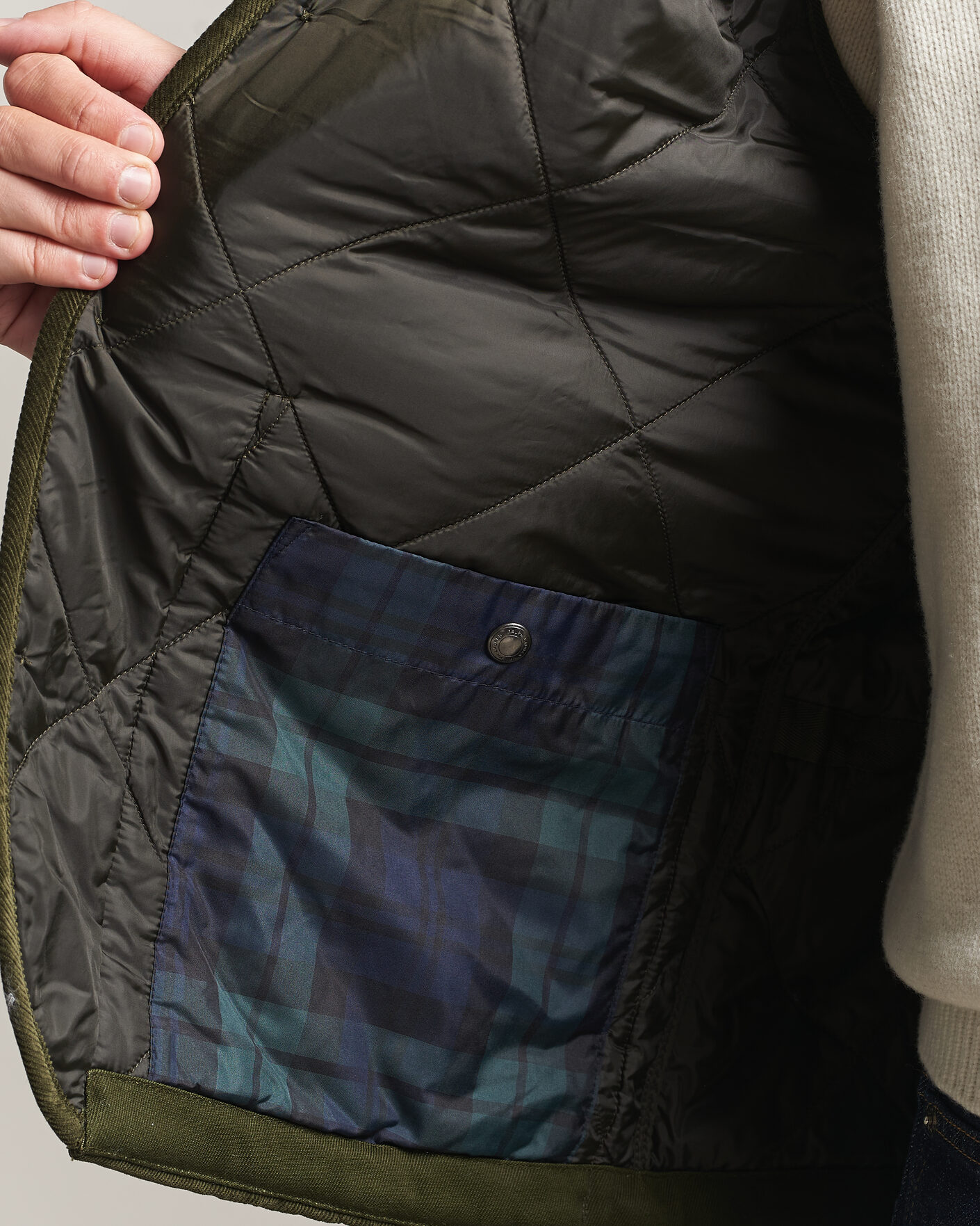 Heren | Gilets | Polo Ralph Lauren | Quilted Corduroy Vest Company Olive