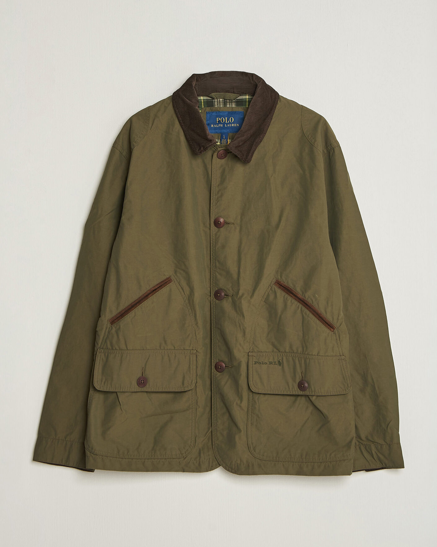 Heren | Jassen | Polo Ralph Lauren | Cotton Nylon Field Jacket Canopy Olive