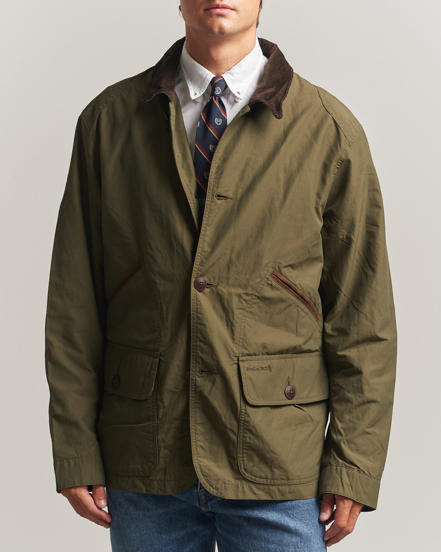 Heren | Jassen | Polo Ralph Lauren | Cotton Nylon Field Jacket Canopy Olive