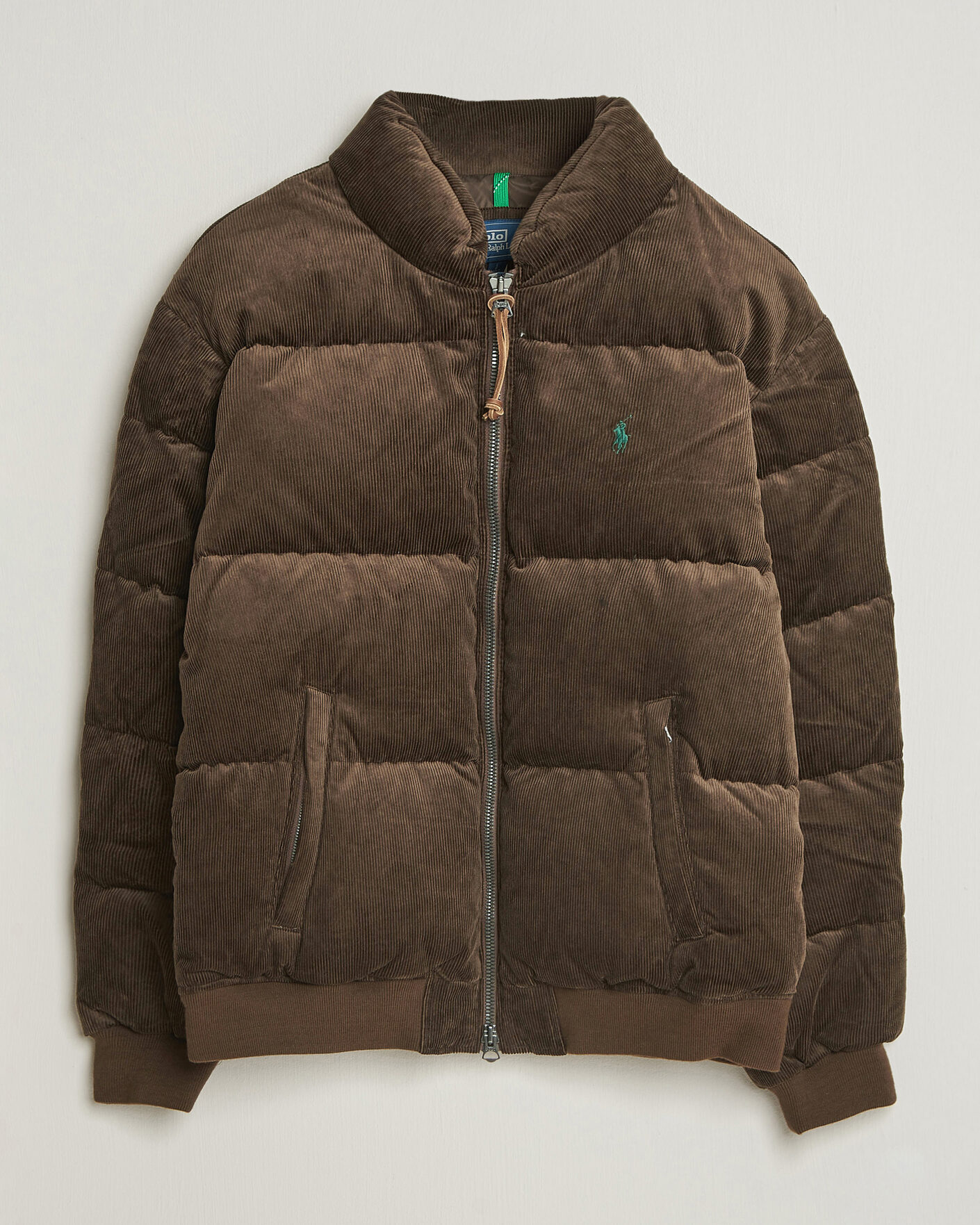 Heren | Jassen | Polo Ralph Lauren | Corduroy Puffer Jacket Dark Beech
