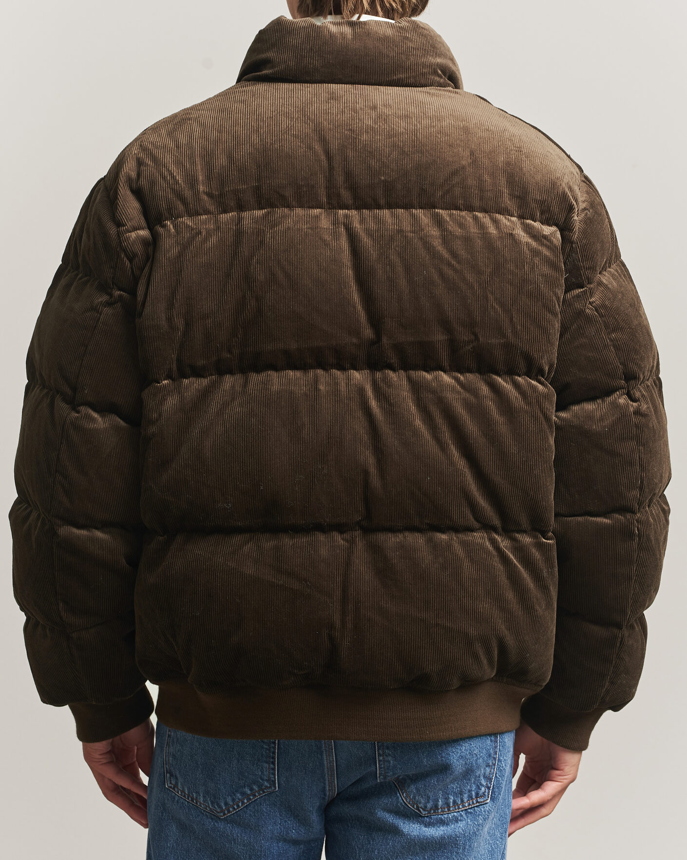 Heren | Jassen | Polo Ralph Lauren | Corduroy Puffer Jacket Dark Beech