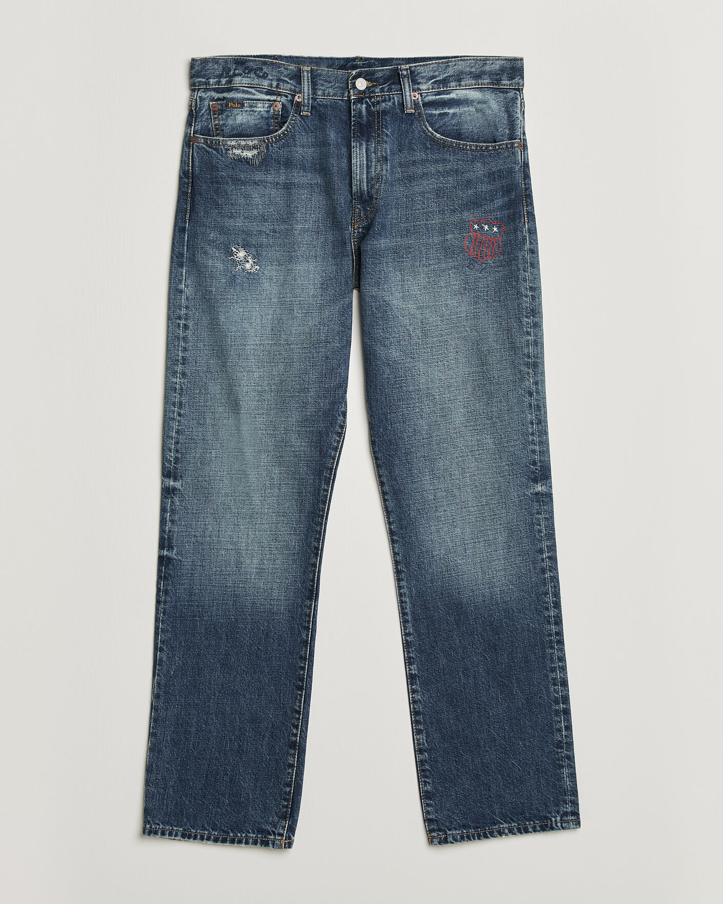 Heren | Jeans | Polo Ralph Lauren | Straight Fit Rigid Denim Jeans Rhinebeck