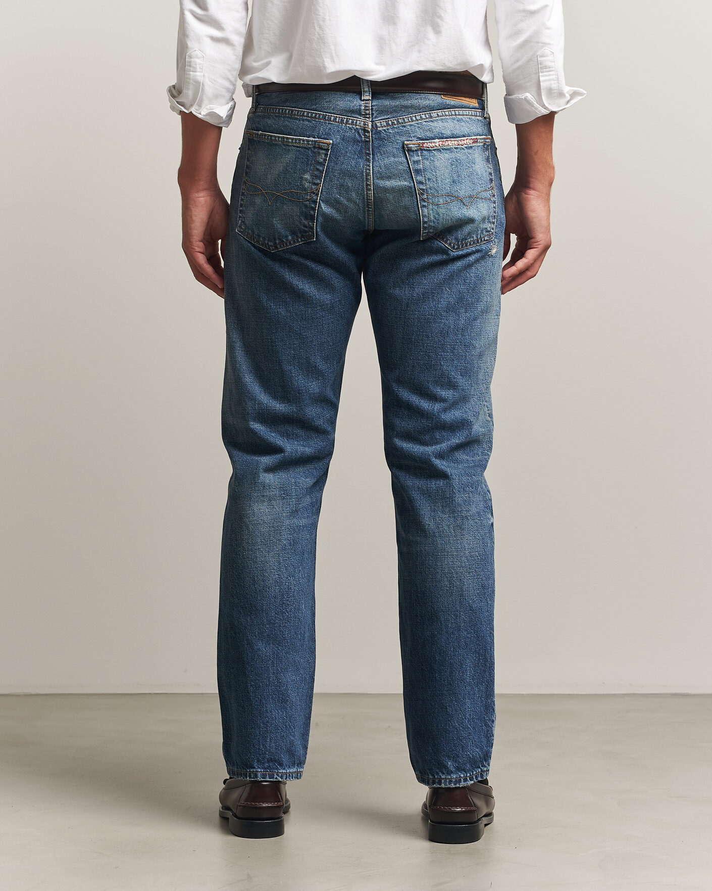 Heren | Jeans | Polo Ralph Lauren | Straight Fit Rigid Denim Jeans Rhinebeck