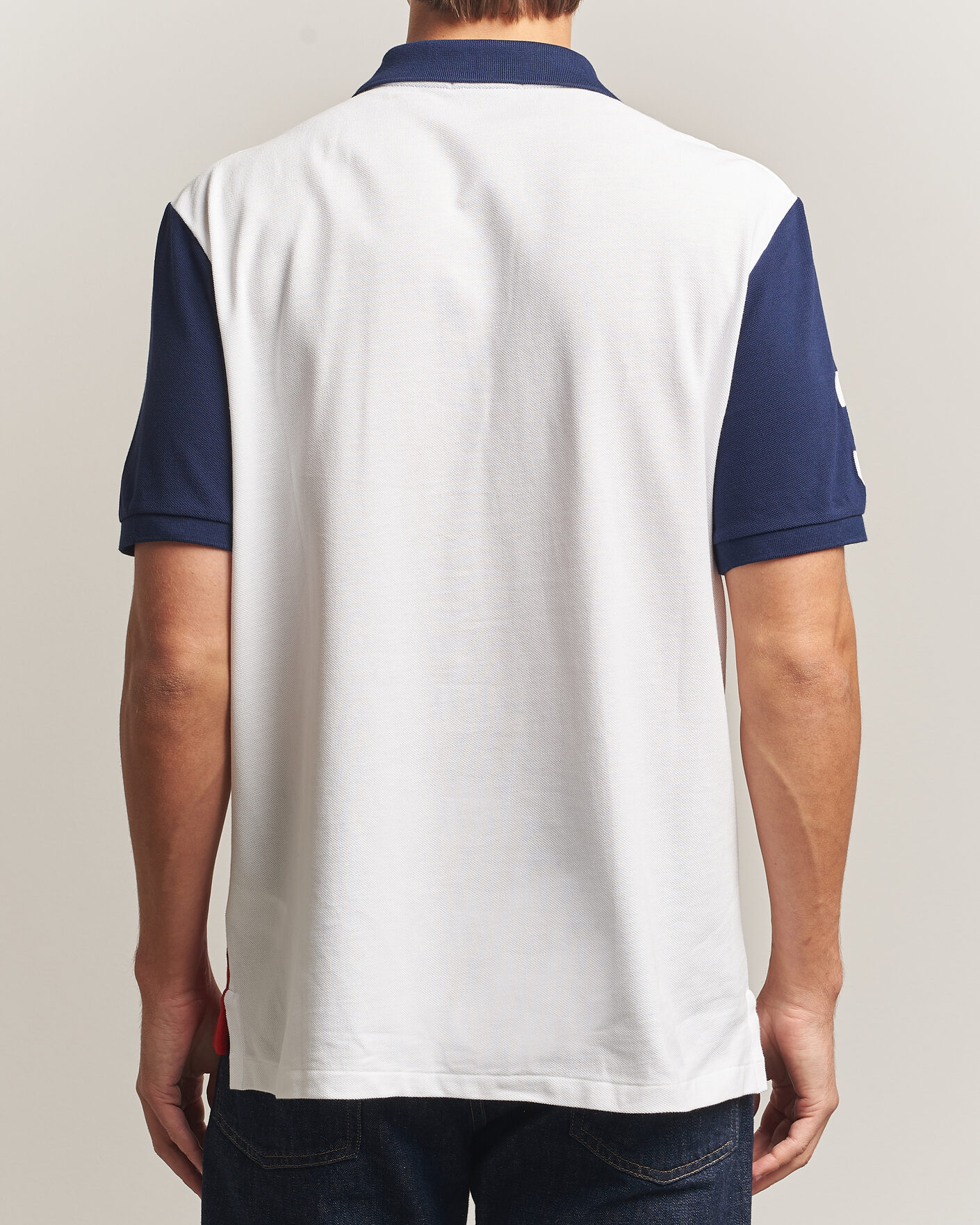 Heren | Polo's | Polo Ralph Lauren | Classic Fit Diagonal Stripe Polo White