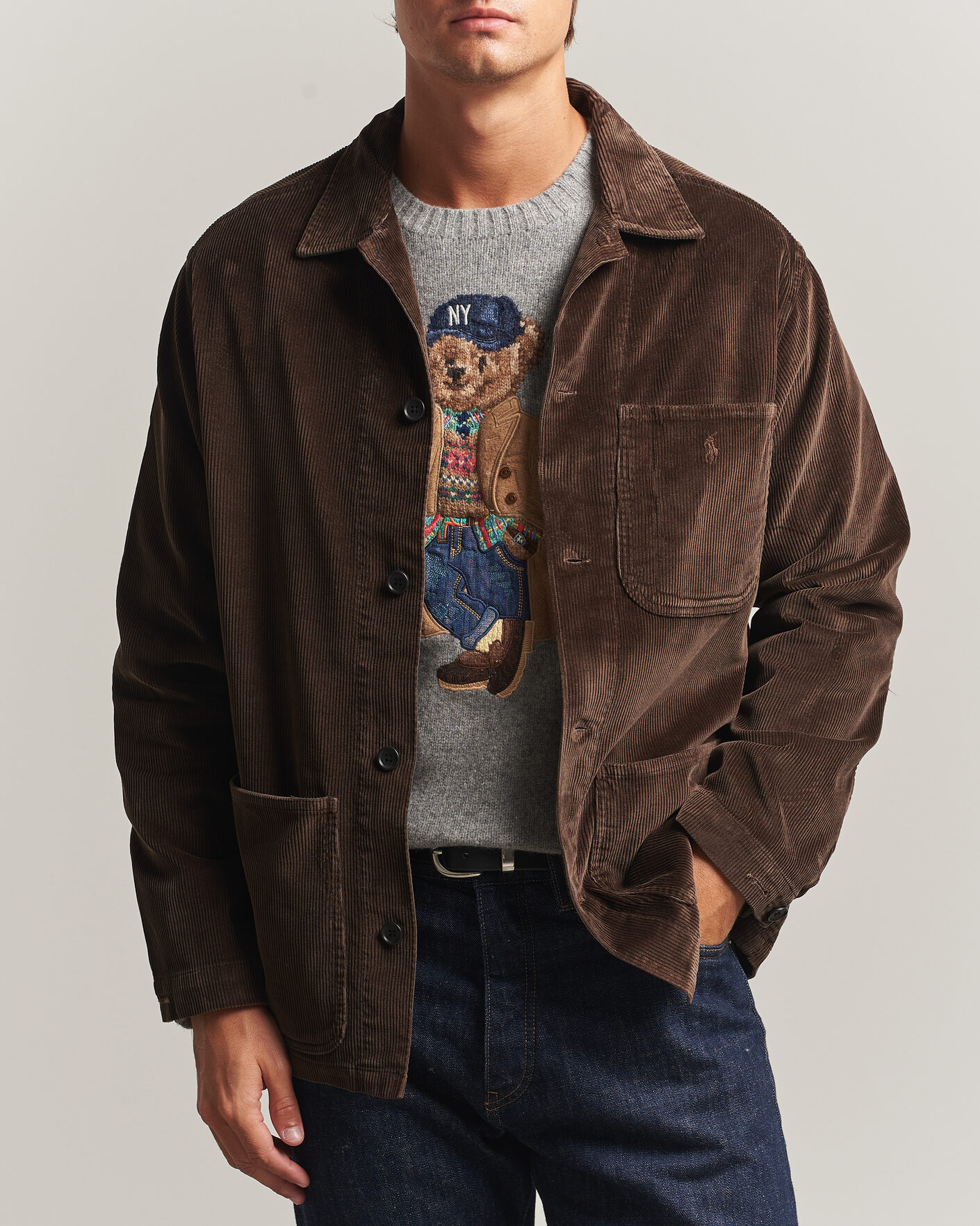 Heren | Overhemden | Polo Ralph Lauren | Corduroy Overshirt Nutmeg Brown