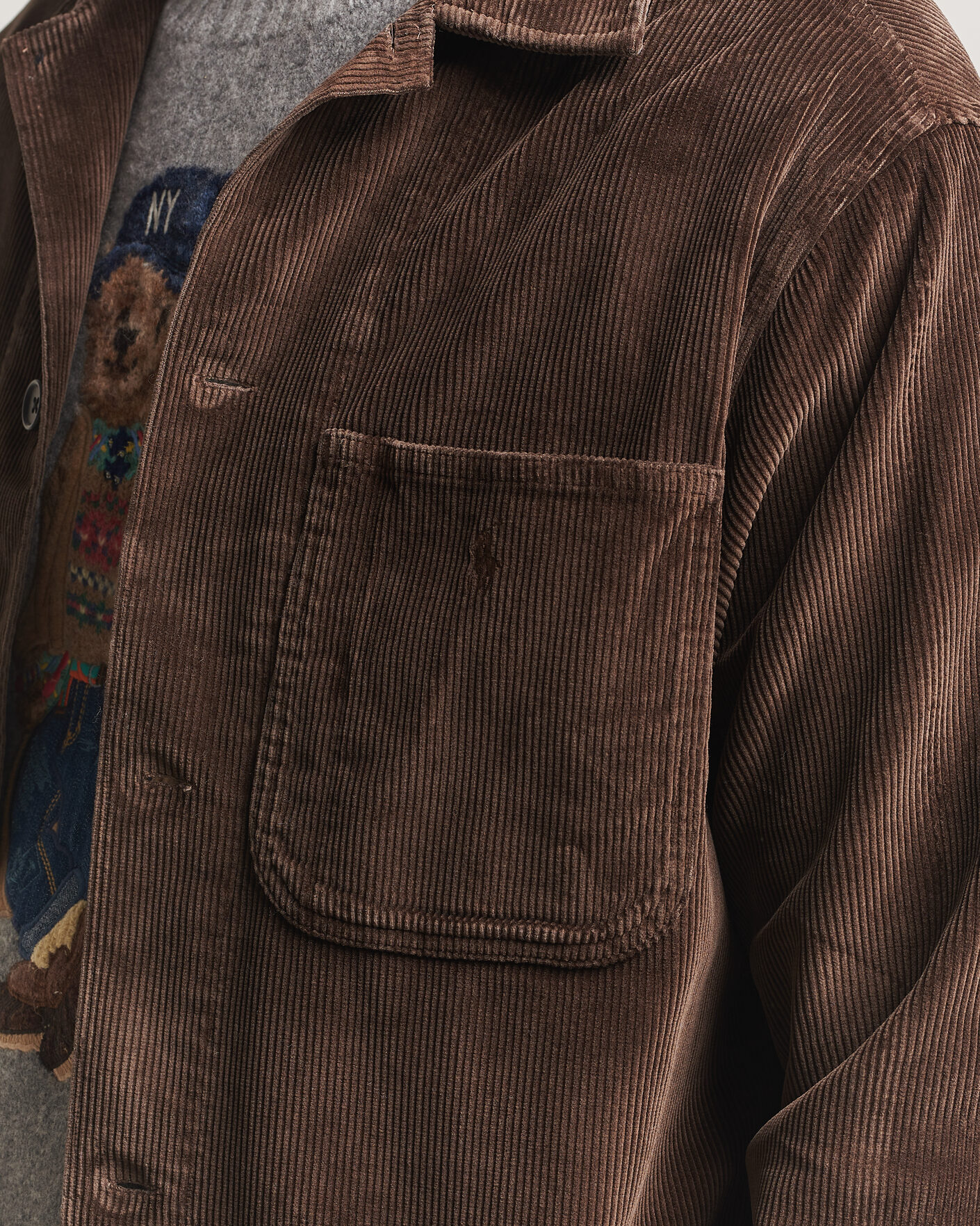 Heren | Overhemden | Polo Ralph Lauren | Corduroy Overshirt Nutmeg Brown