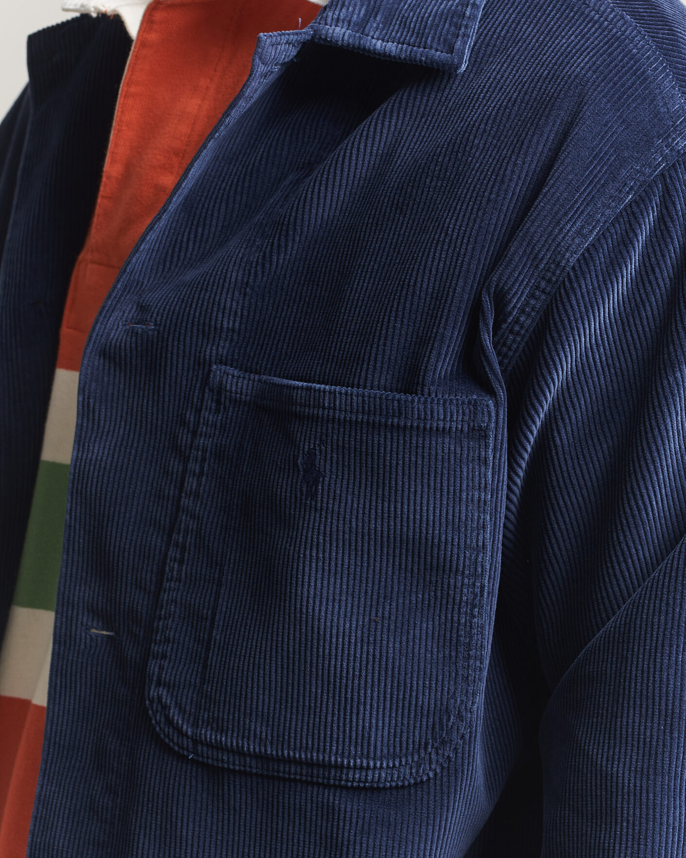 Heren | Overhemden | Polo Ralph Lauren | Corduroy Overshirt Newport Navy