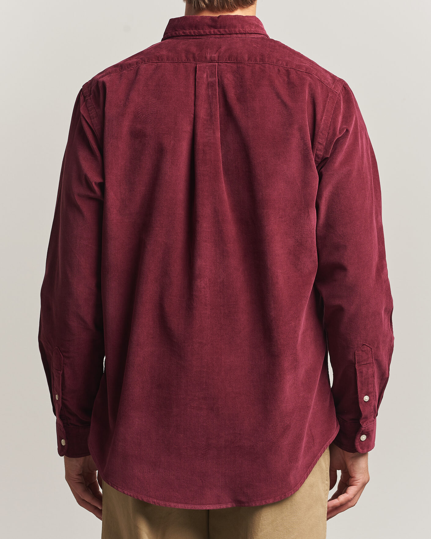 Heren | Overhemden | Polo Ralph Lauren | Custom Fit BD Corduroy Shirt Classic Wine