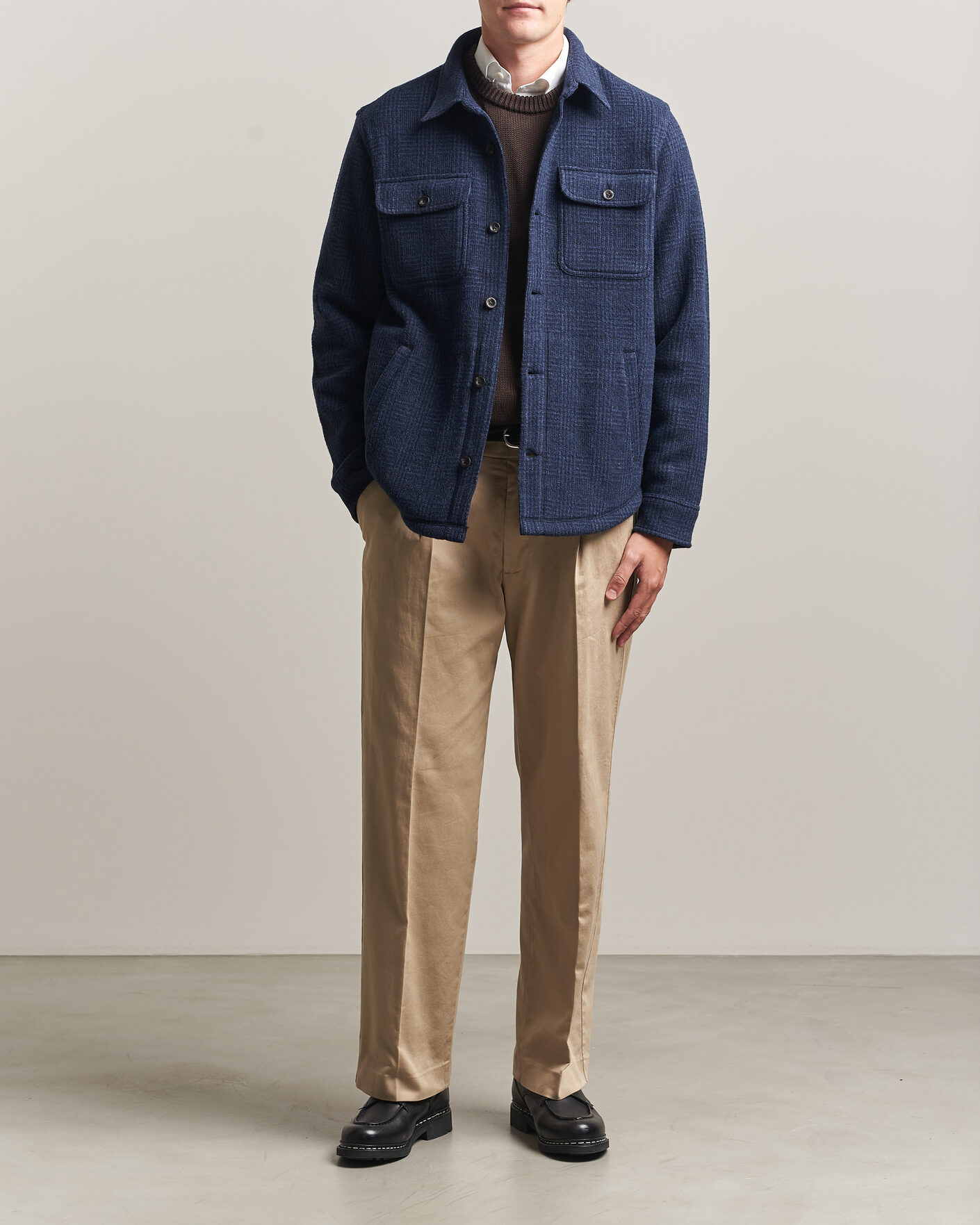 Heren | Overhemden | Polo Ralph Lauren | Hudson Brushed Shirt Navy