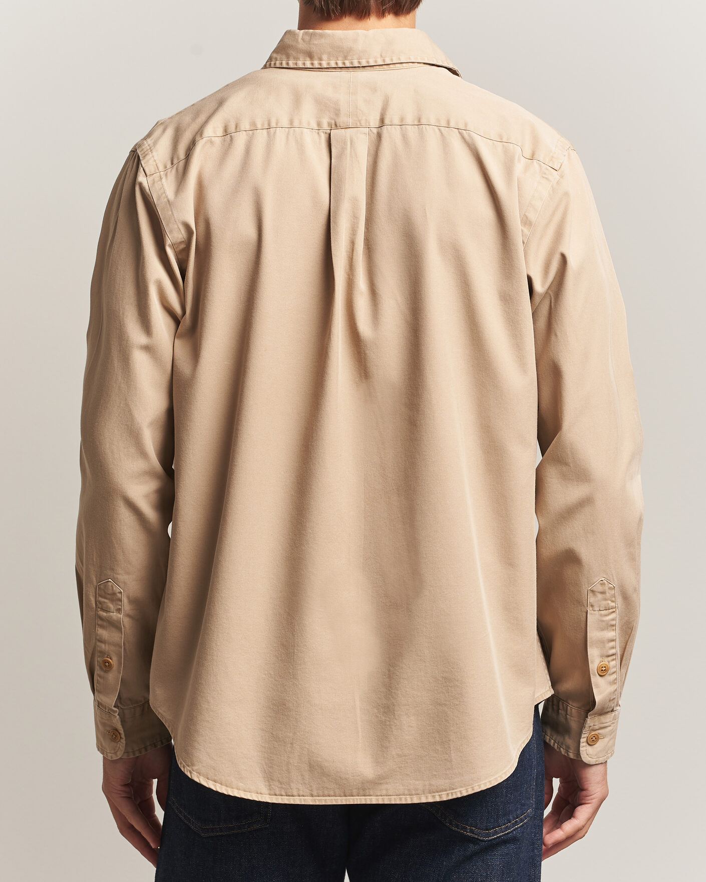 Heren | Overhemden | Polo Ralph Lauren | Litchfield Washed Chino Overshirt Vintage Khaki