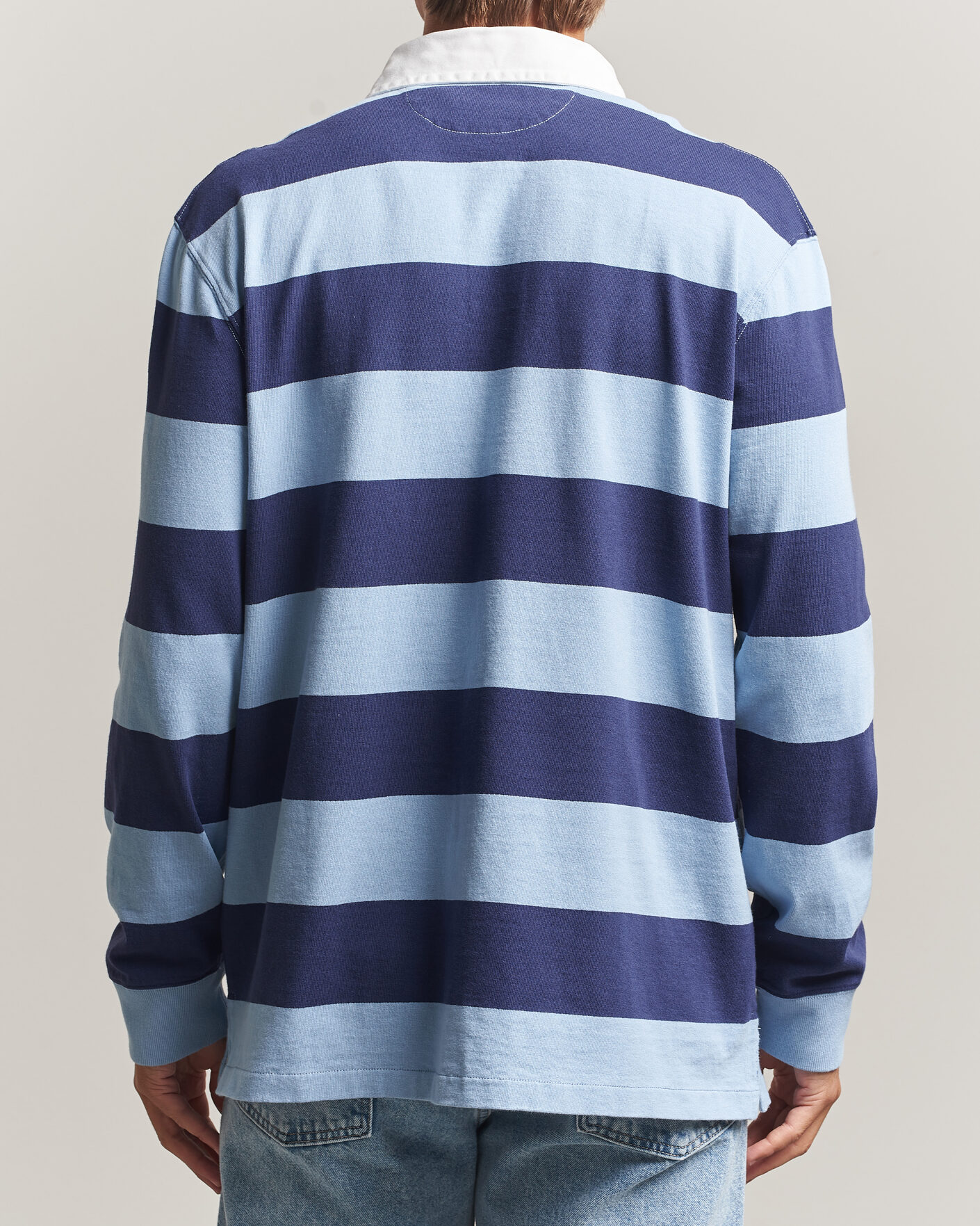 Heren | Truien | Polo Ralph Lauren | Striped Jersey Rugger Blue/Navy
