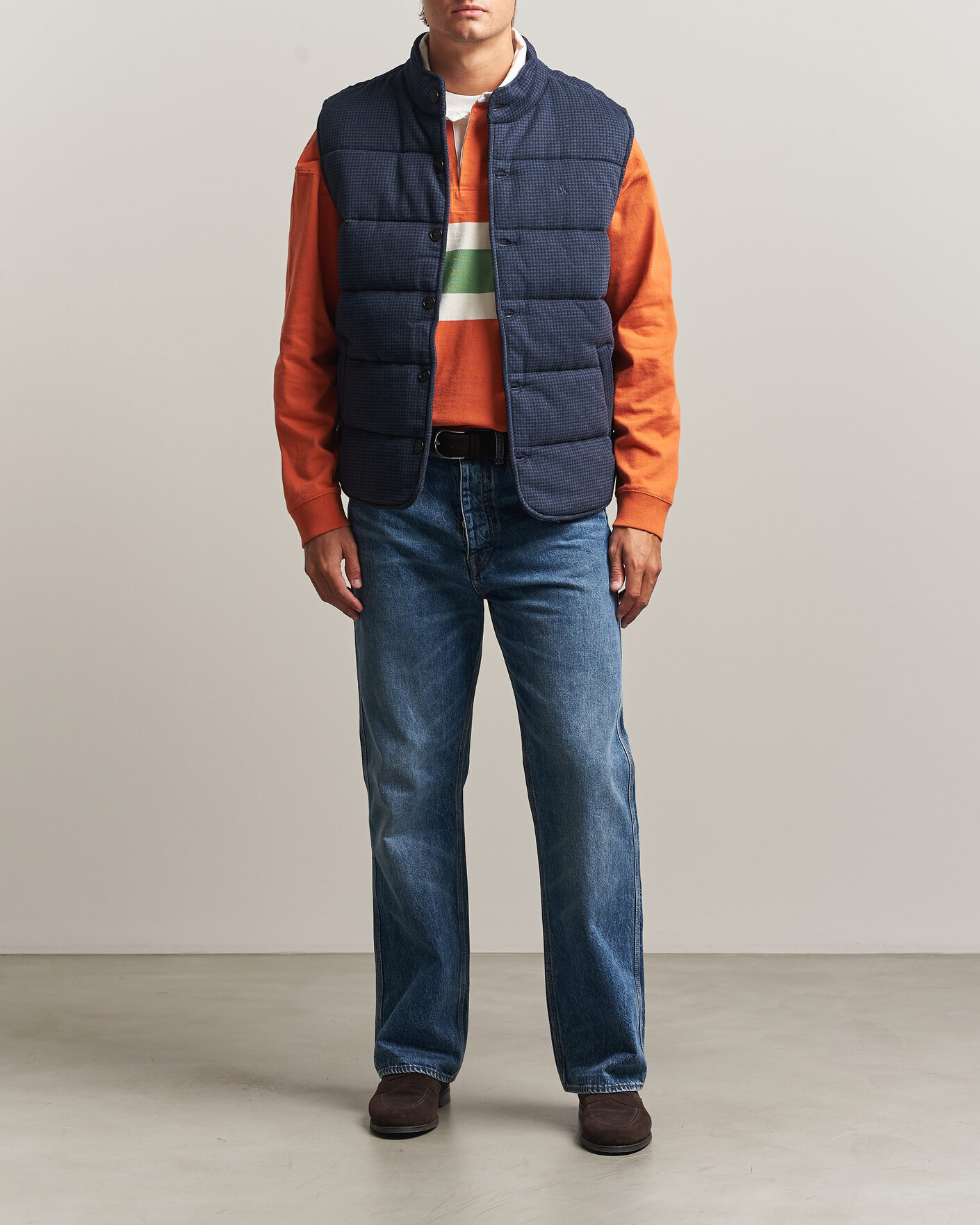 Heren | Truien | Polo Ralph Lauren | Double Knitted Jaquard Vest Navy