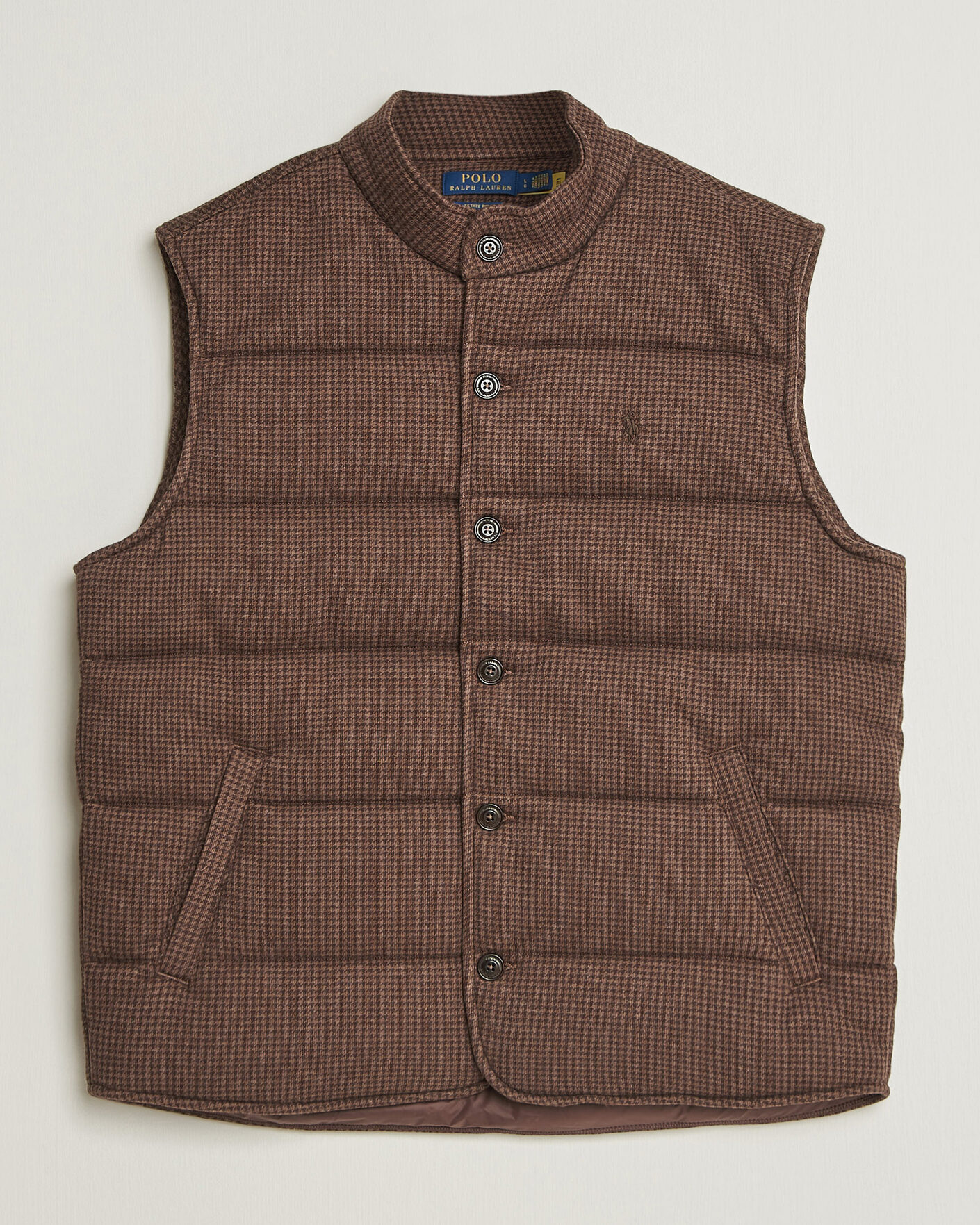 Heren | Truien | Polo Ralph Lauren | Double Knitted Jaquard Vest Nutmeg Brown
