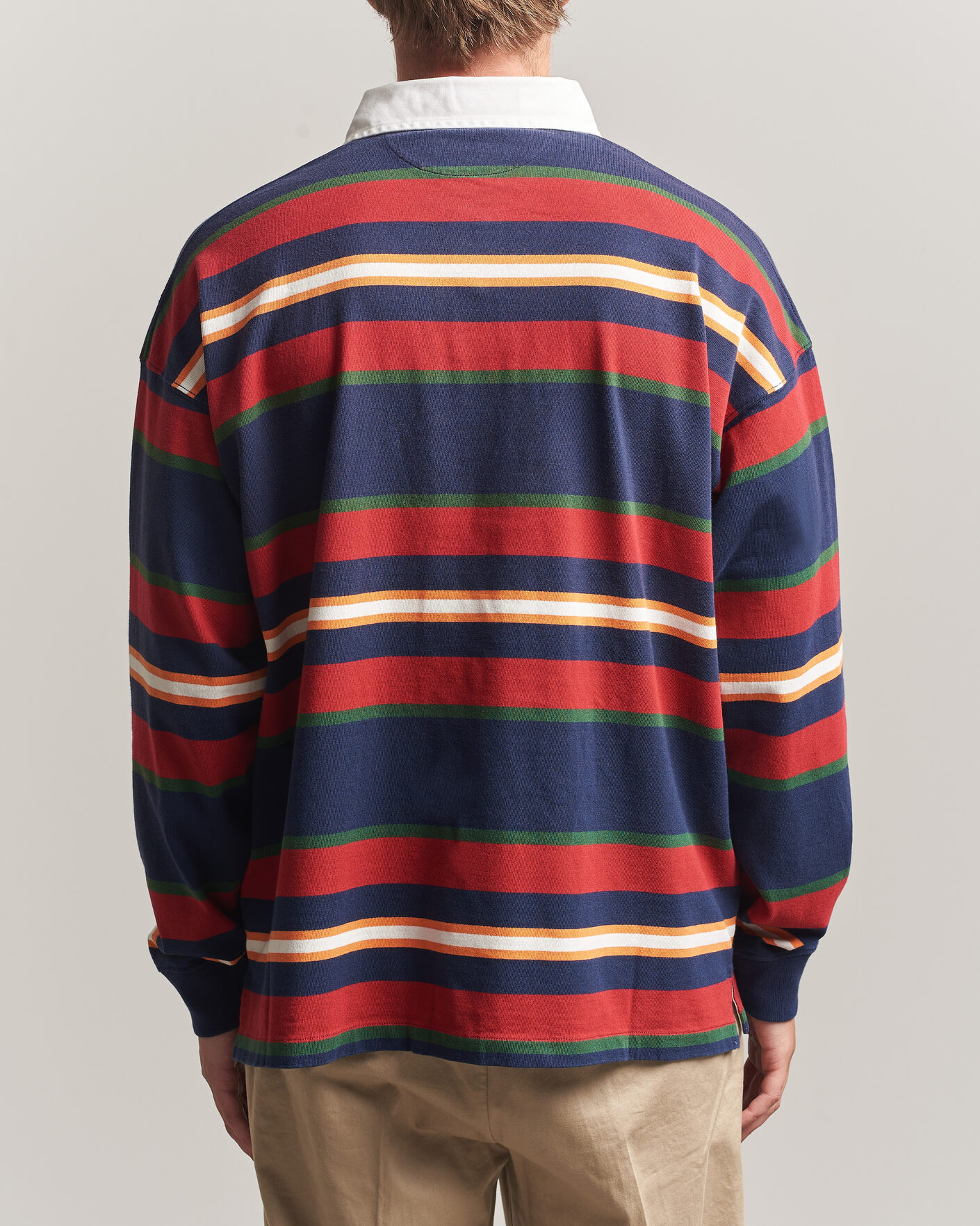Heren | Truien | Polo Ralph Lauren | Knitted Rugby Pullover Newport Navy Multi